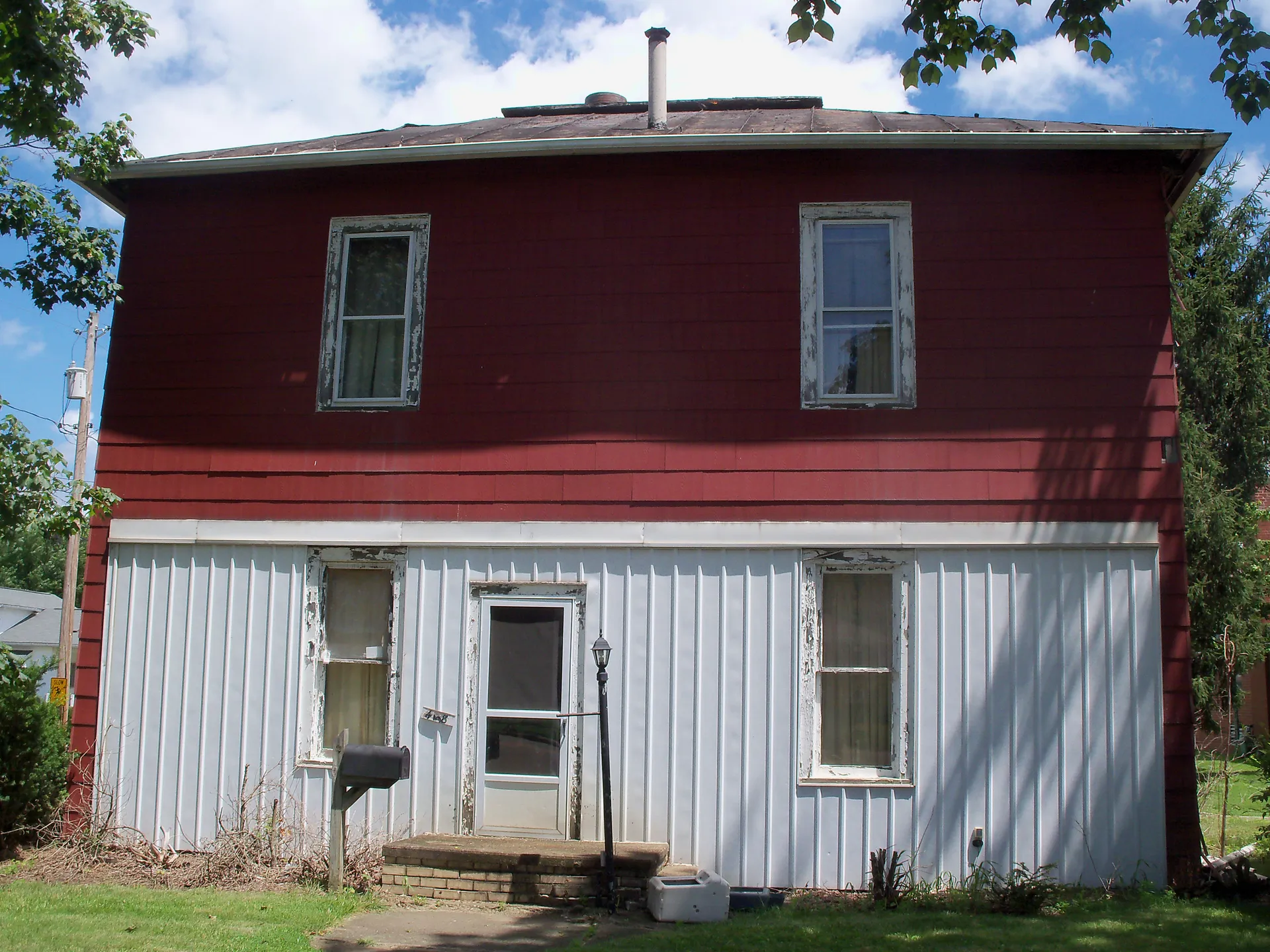 Historic Joseph Medill School in Navarre, Ohio.