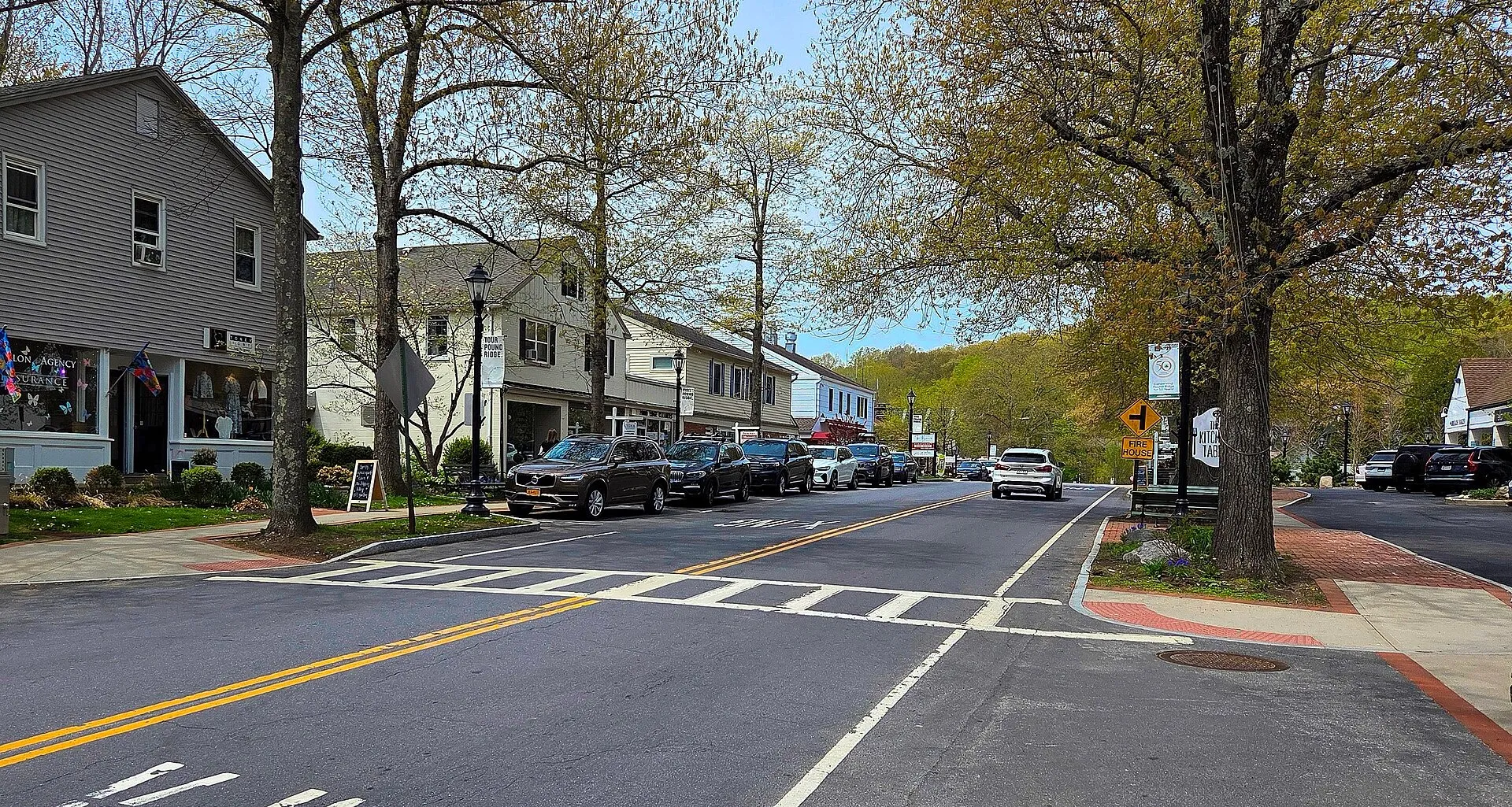 Westchester Avenue in Pound Ridge 2026. Pound Ridge Town, NY.