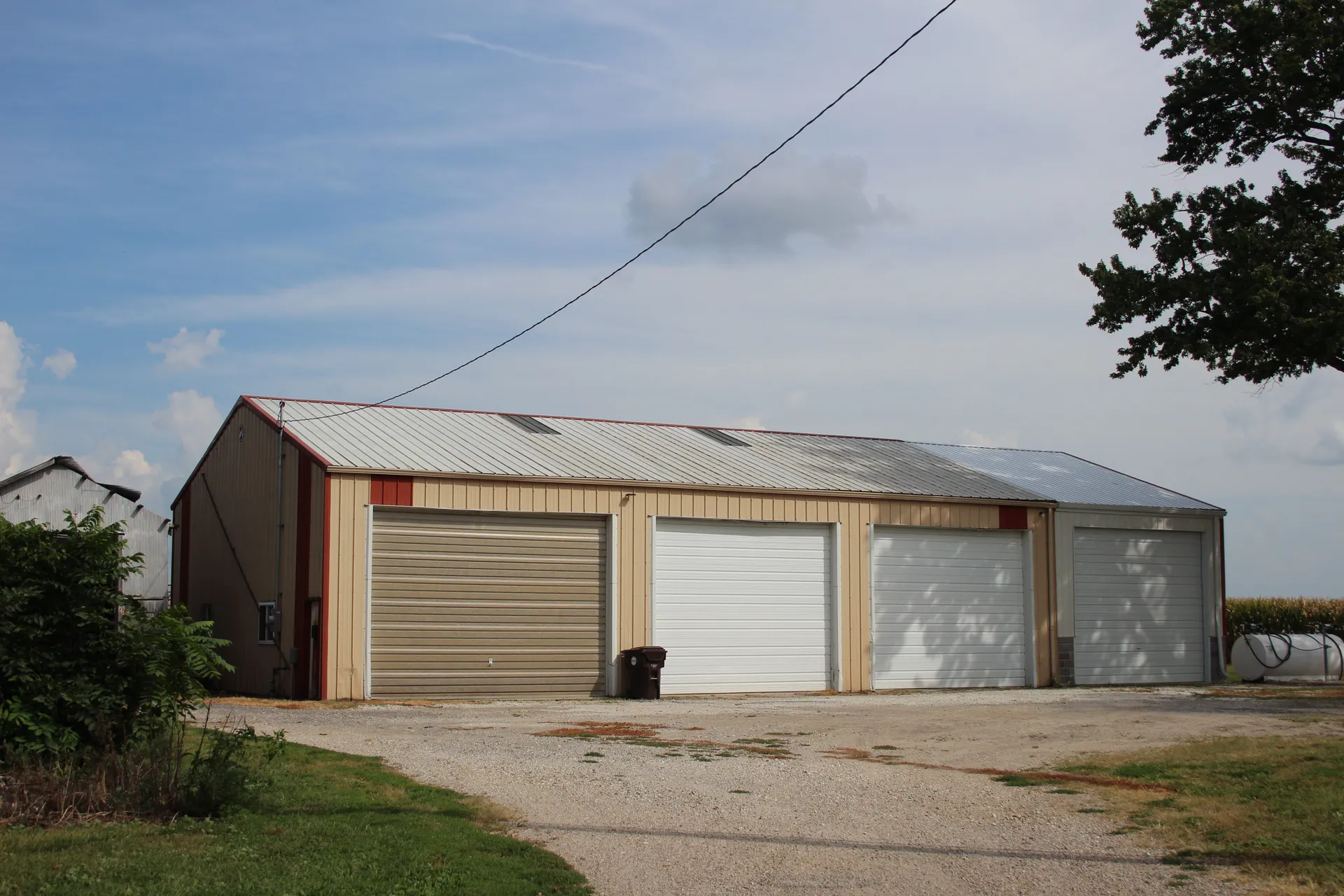 Fairview Township building in Fairview, Illinois.