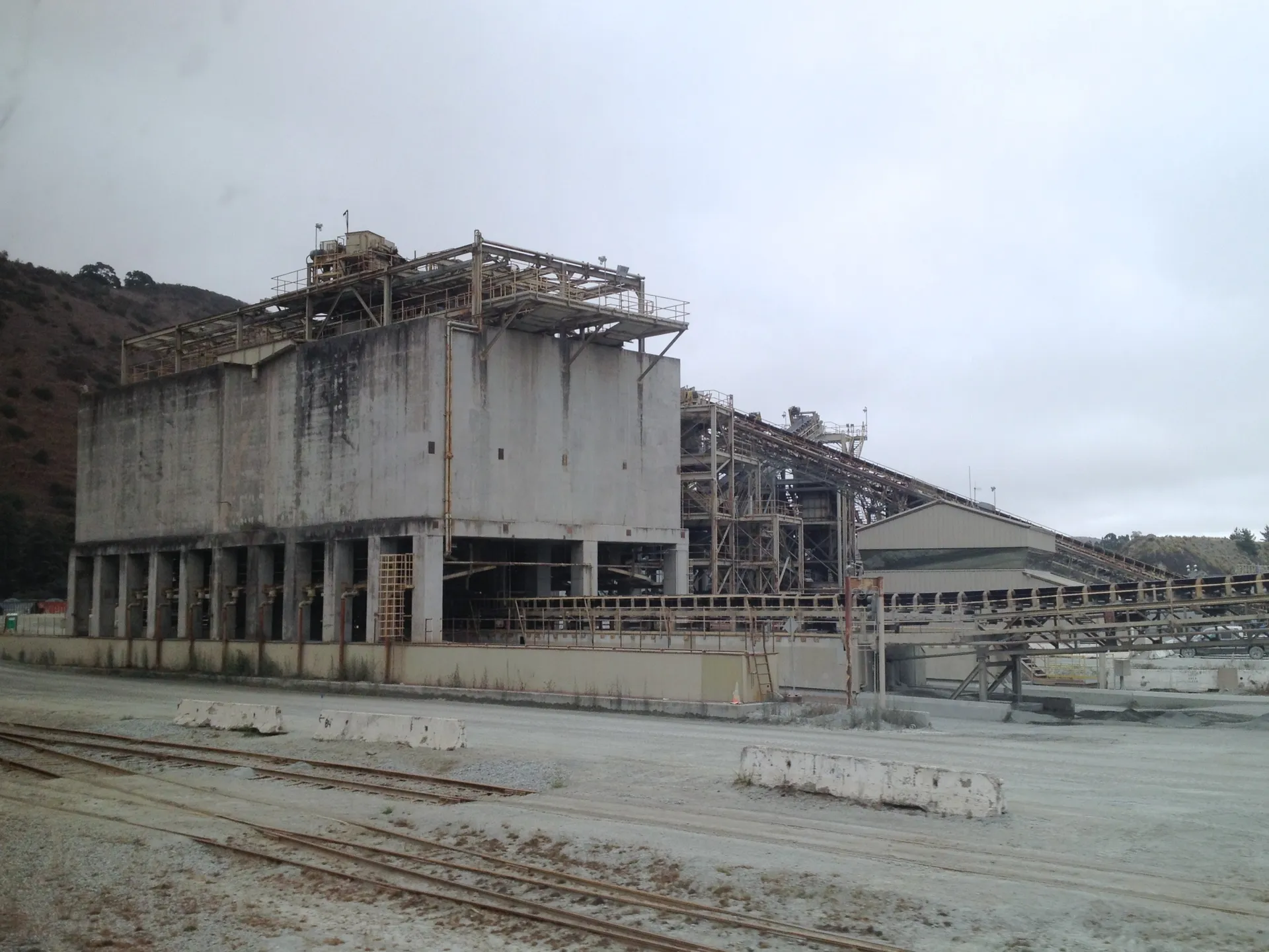 Graniterock quarry in Aromas, California.