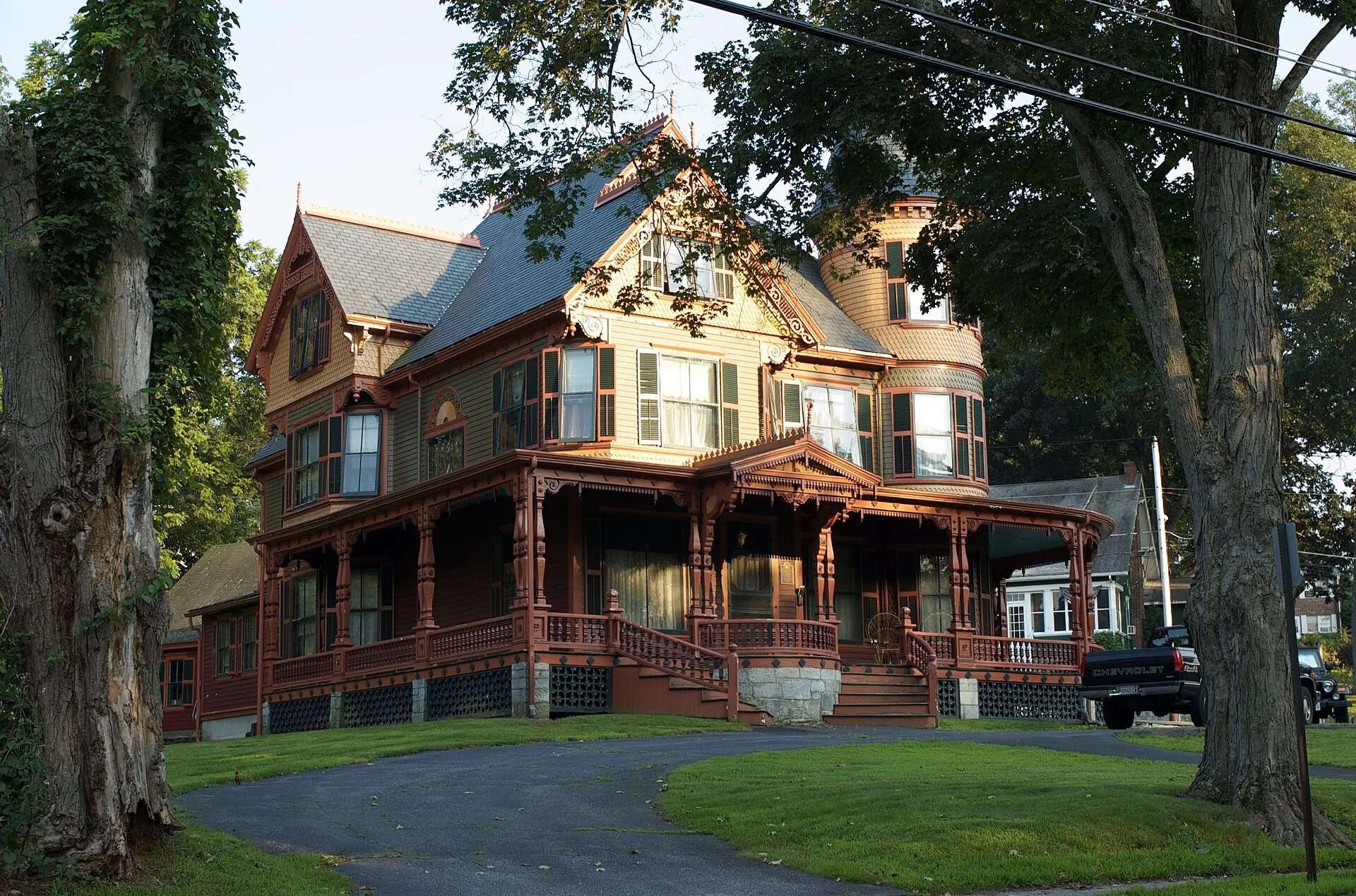 Colonel Adelbert Mossman House. Hudson Town, MA.