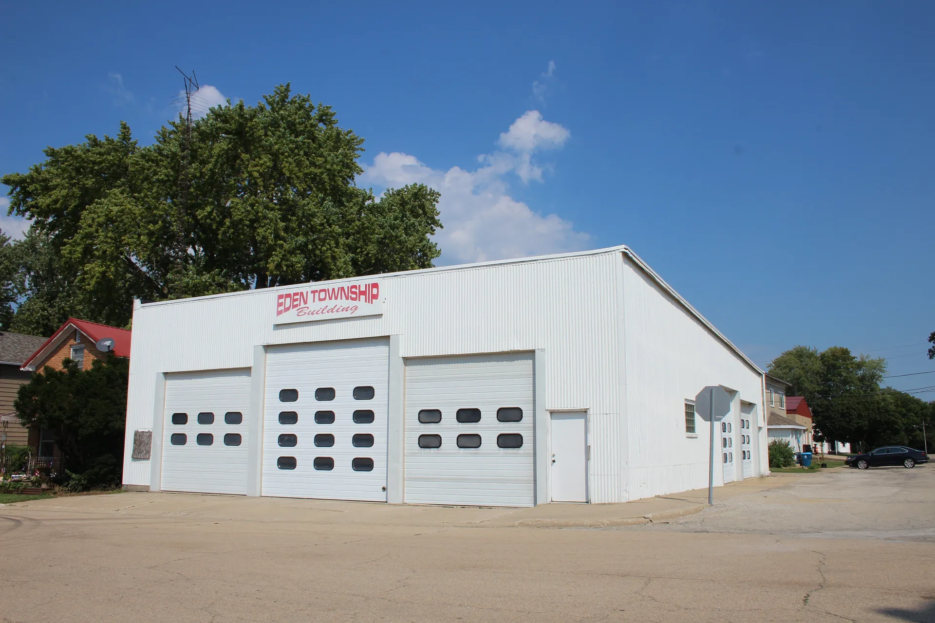 Eden Township building in Tonica, Illinois.