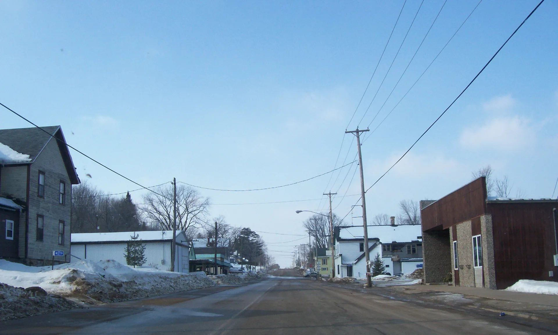 CarolineWisconsinDowntownWest. Caroline, WI.