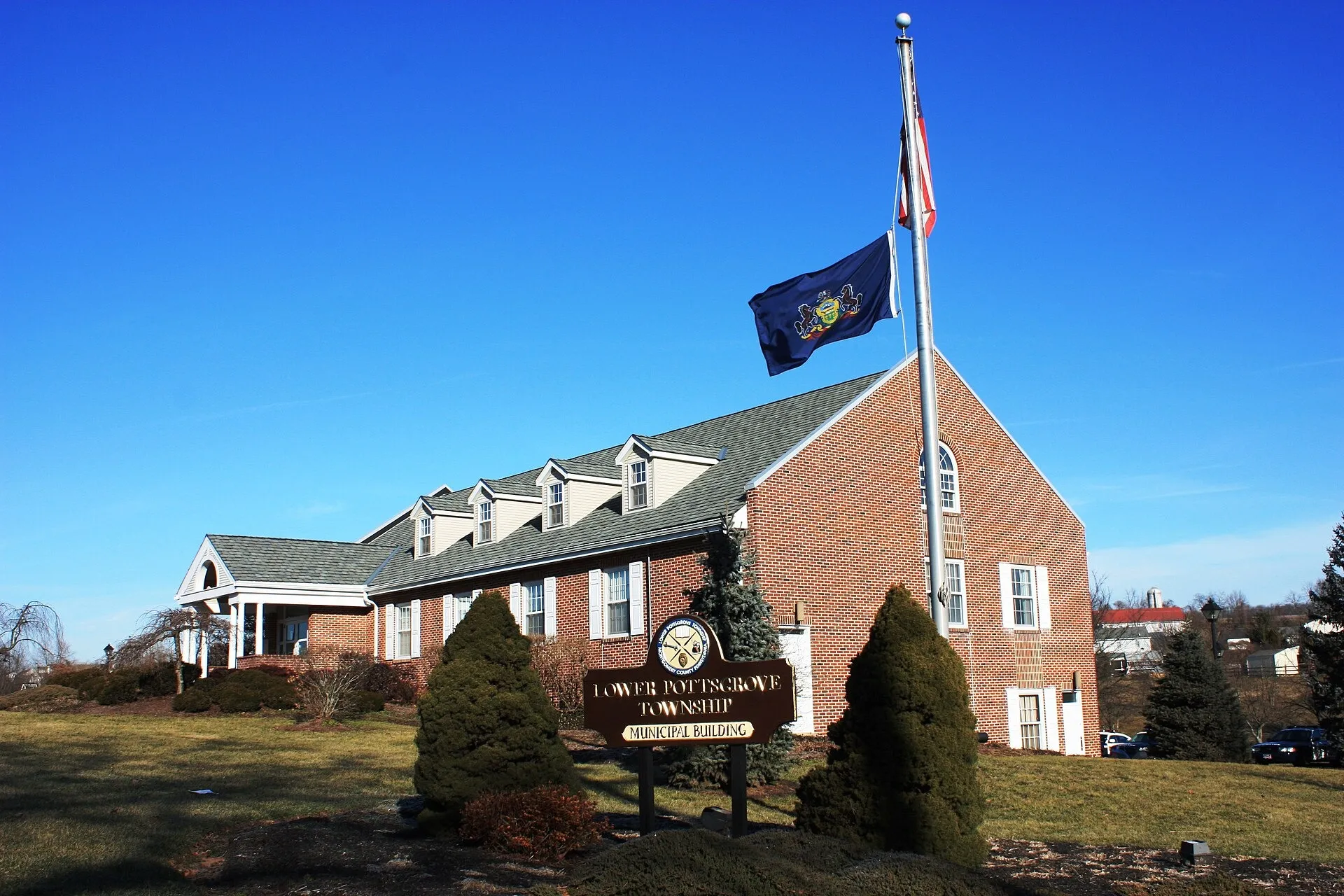 Lower Pottsgrove Township Building. Lower Pottsgrove Township, PA.