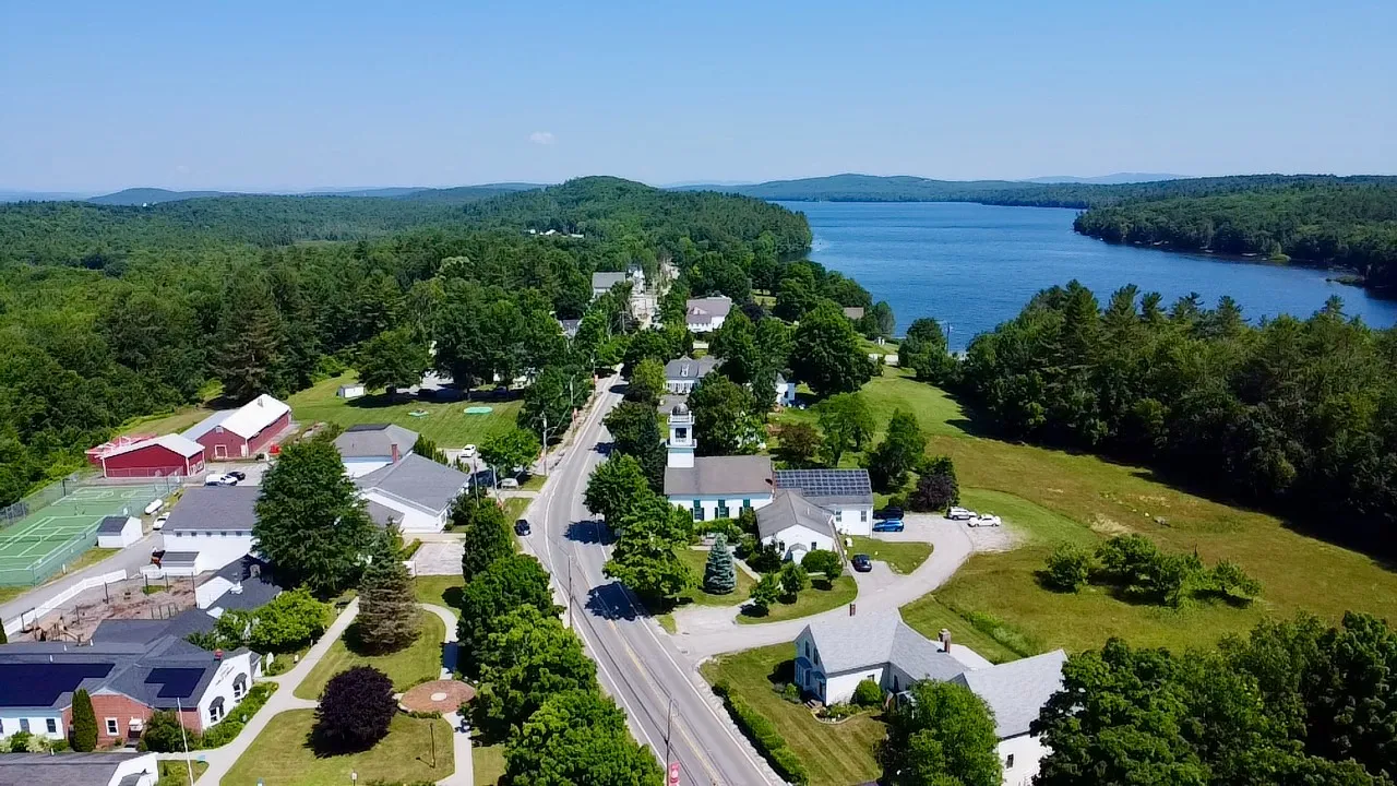 Casco Village 25 June 2024. Casco Town, ME.