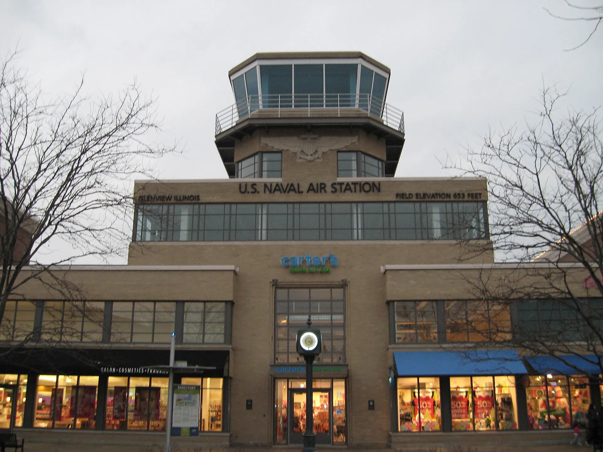 Glenview, IL — Visually reviewed: Former Glenview Naval Air Station Tower. Source location and supported license checked.