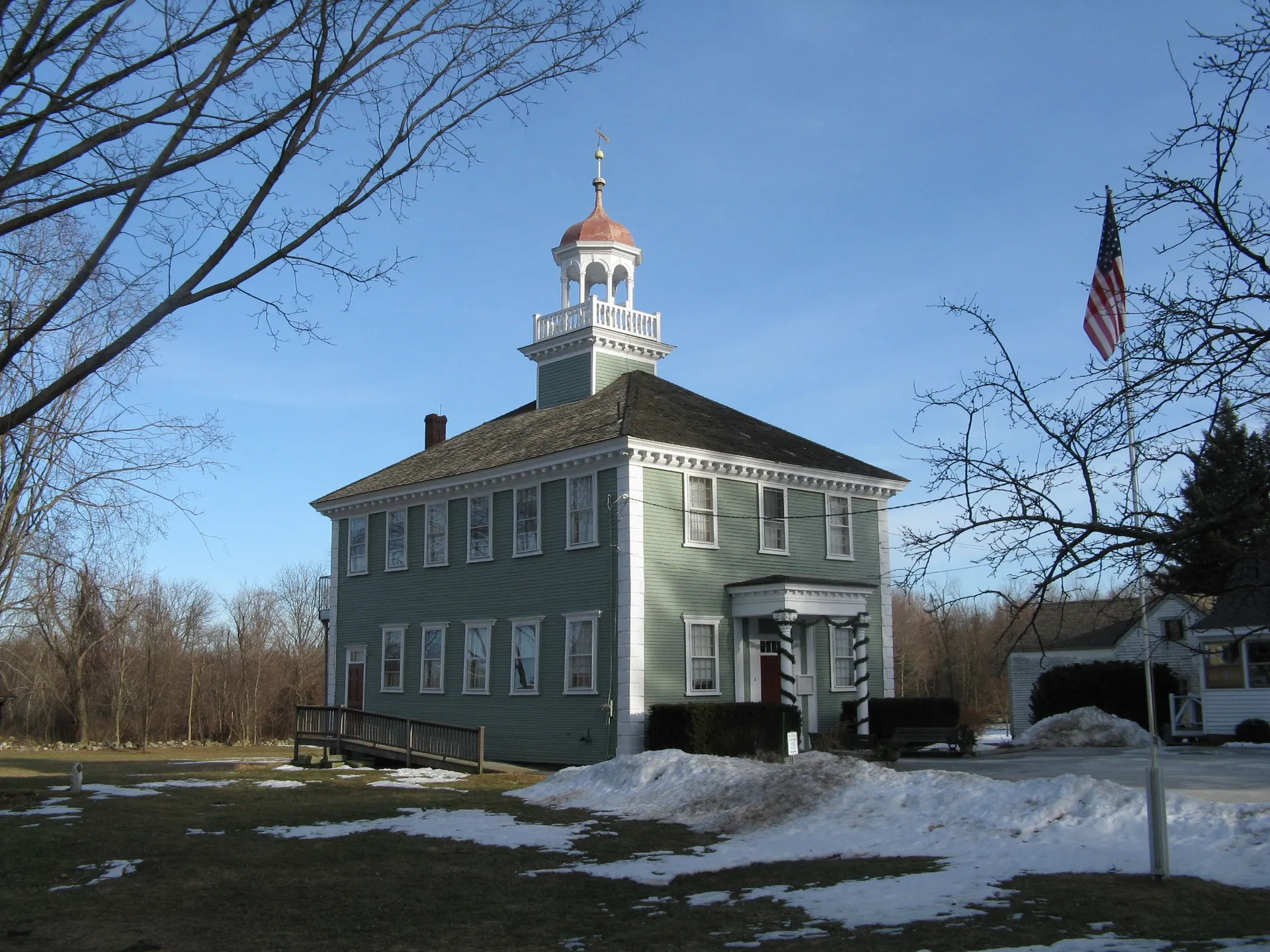 Old Westford Academy, MA. Westford Town, MA.