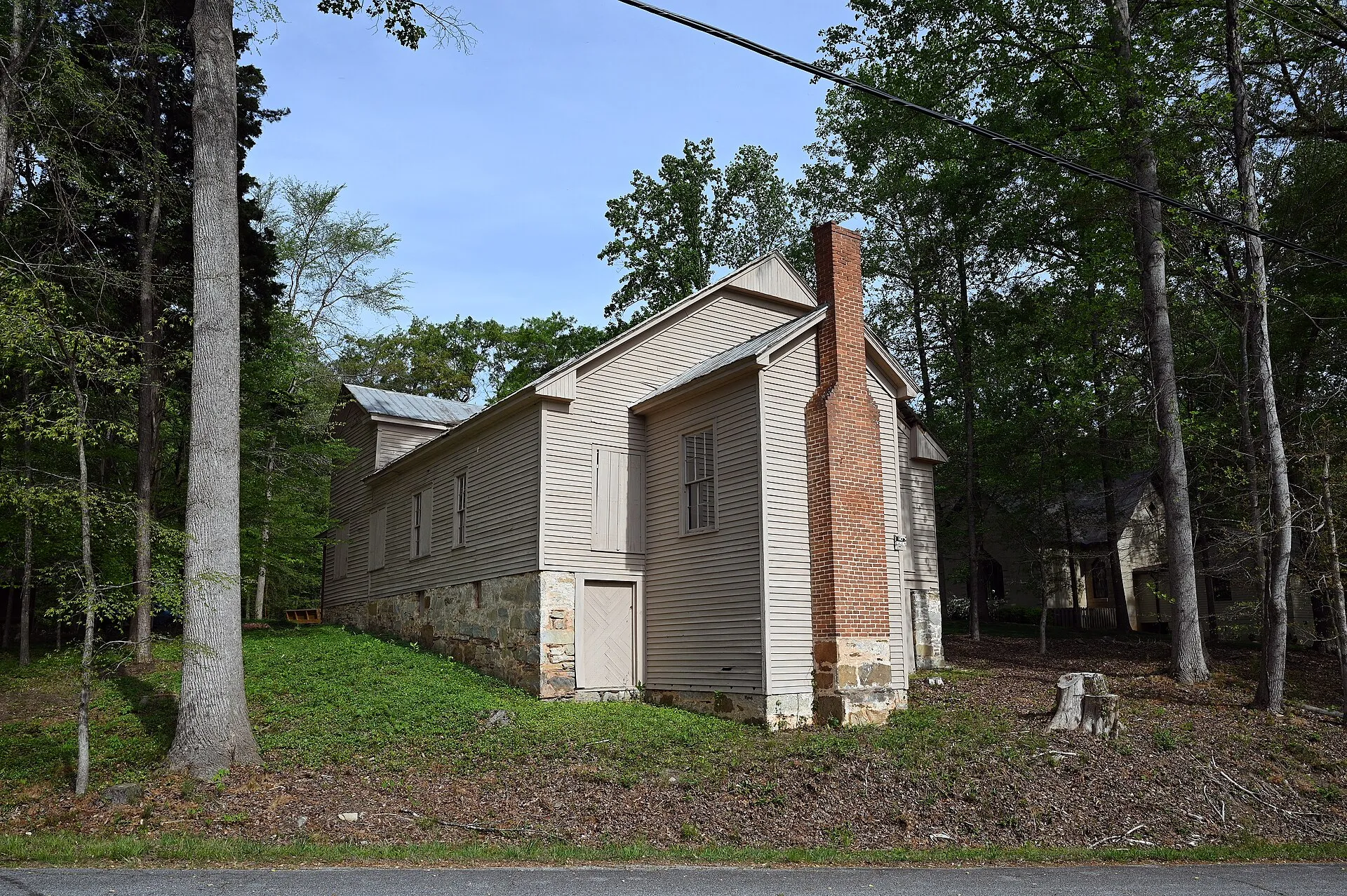 Historic building in Glenn Springs, South Carolina.