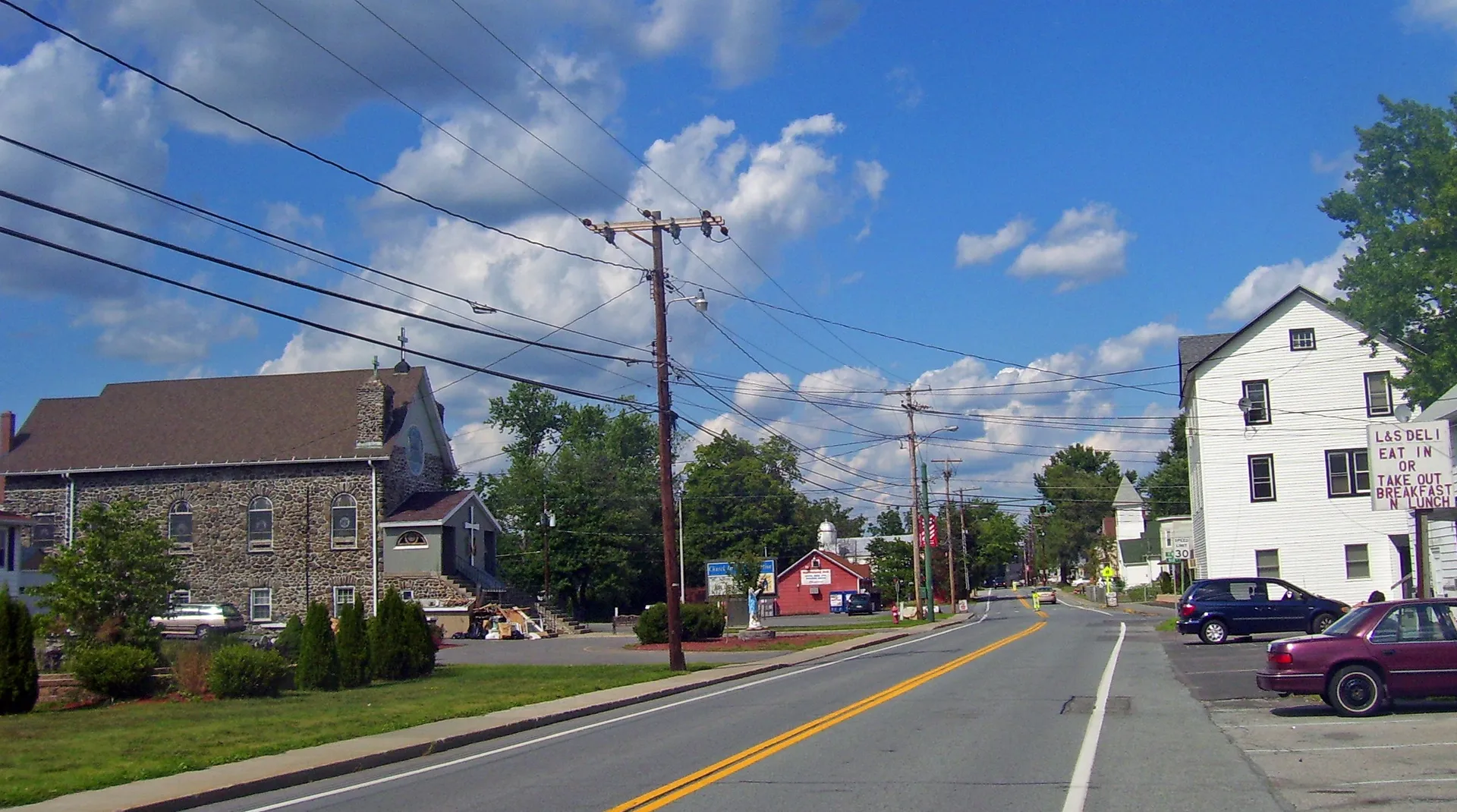 Downtown Maybrook, NY. Maybrook, NY.