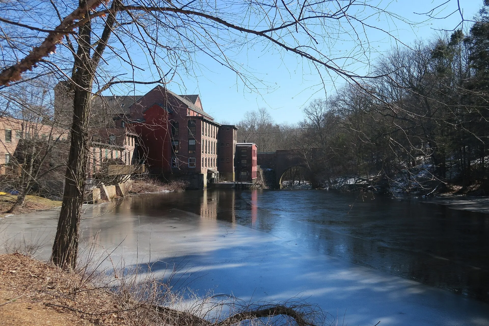 Sanford Mills, Medway MA. Medway Town, MA.