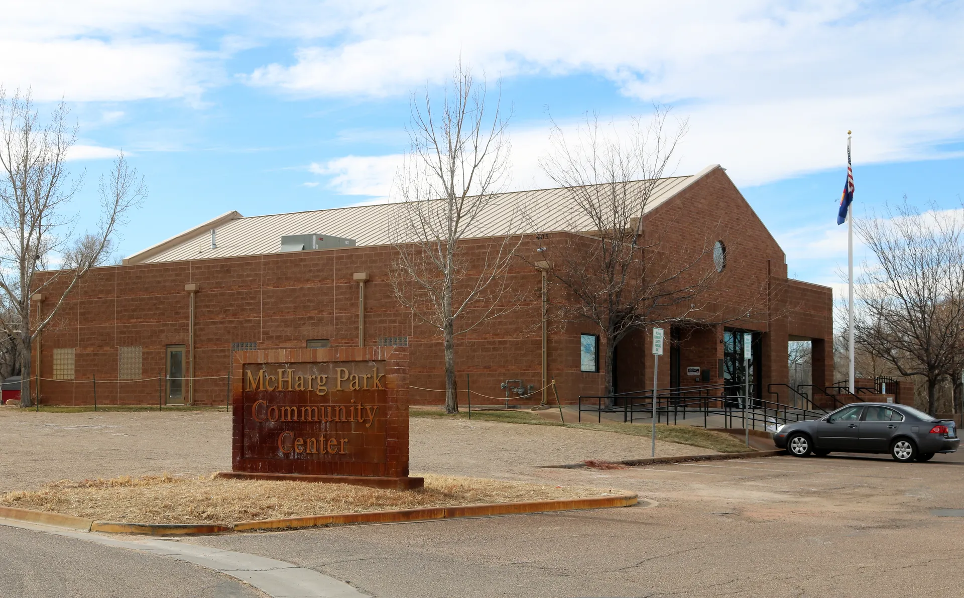 McHarg Park Community Center on Second Street in Avondale, Colorado.