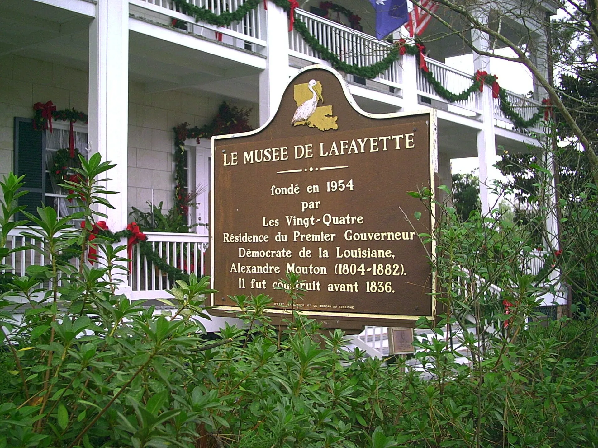 Lafayette Museum at Alexandre Mouton House