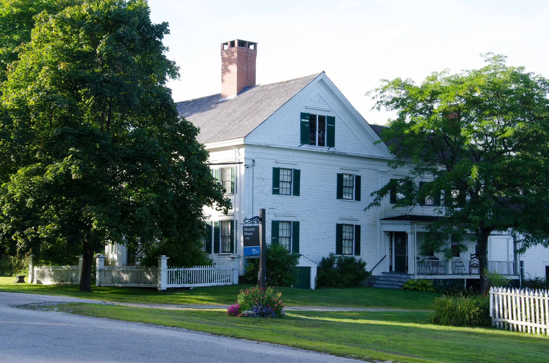Historic Marrett House in Standish, Maine.