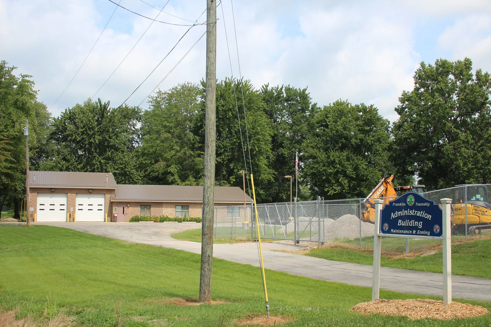 Franklin Township administration building in Felicity, Ohio.