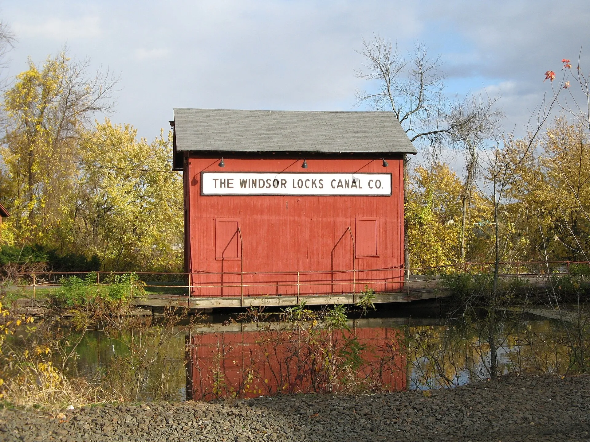 Windsor Locks Canal Company by Elias Friedman. Windsor Locks, CT.