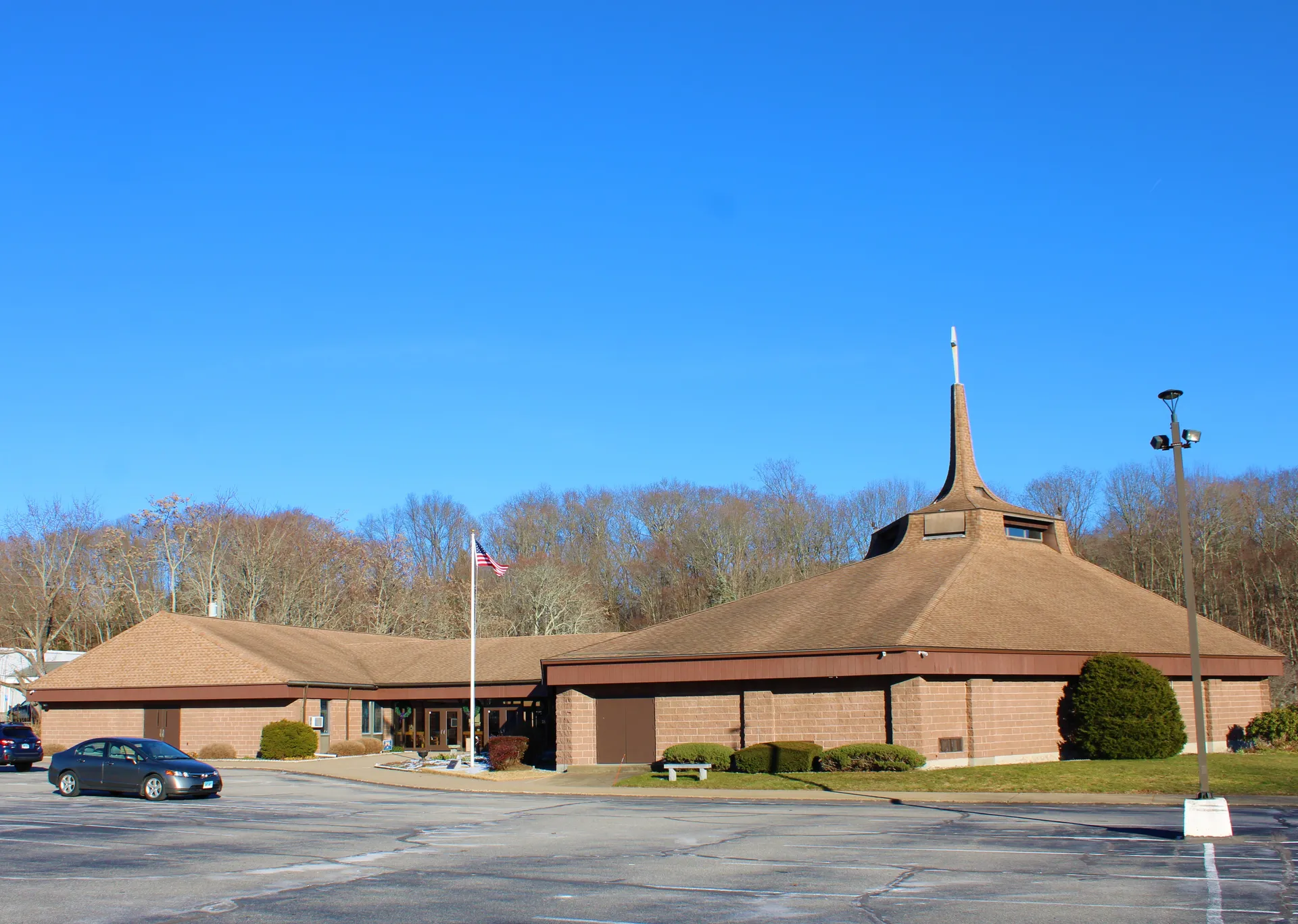 Our Lady of Lourdes Church in Gales Ferry, Connecticut.