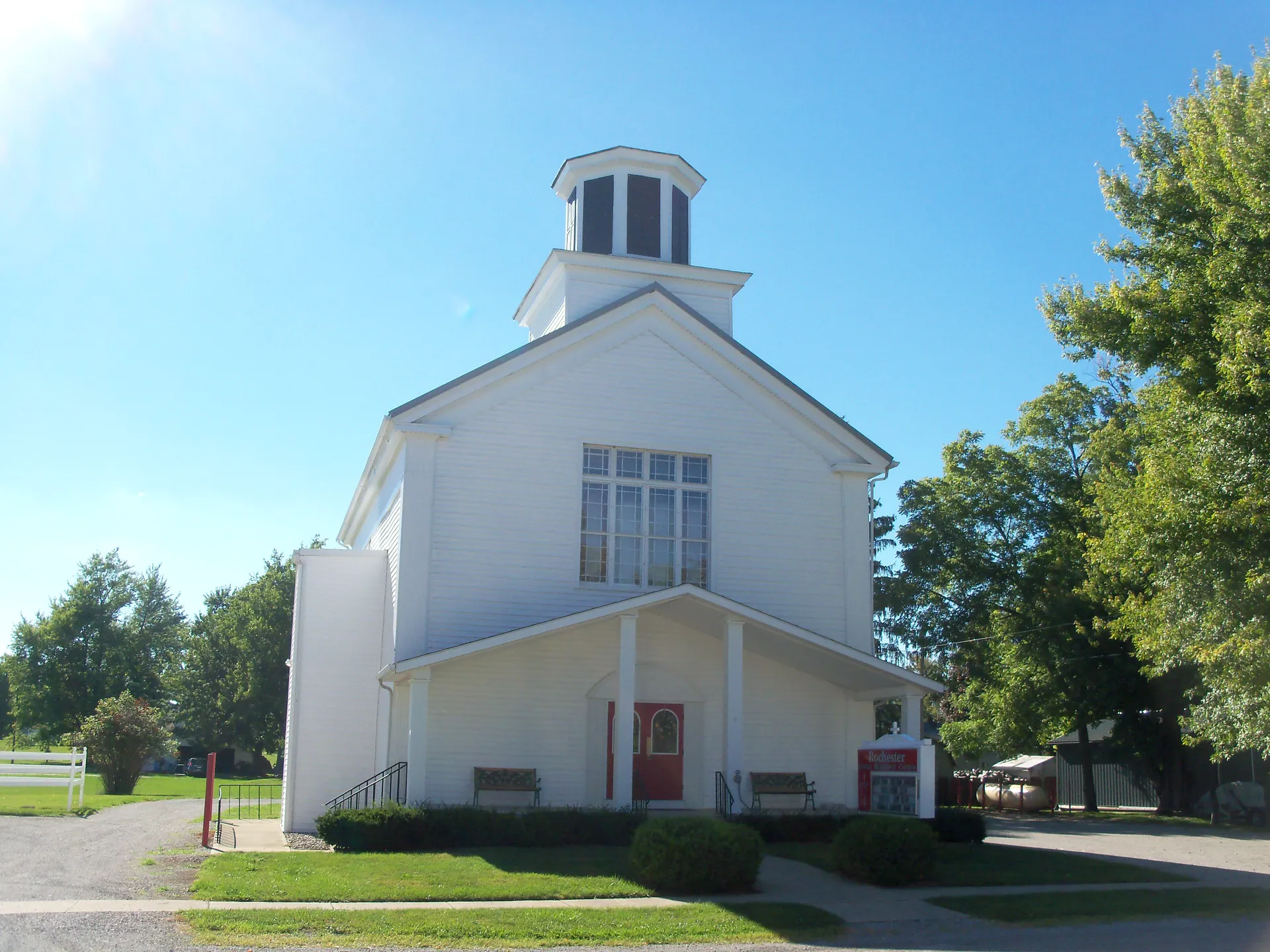 Rochester Methodist Church in Rochester, Ohio.