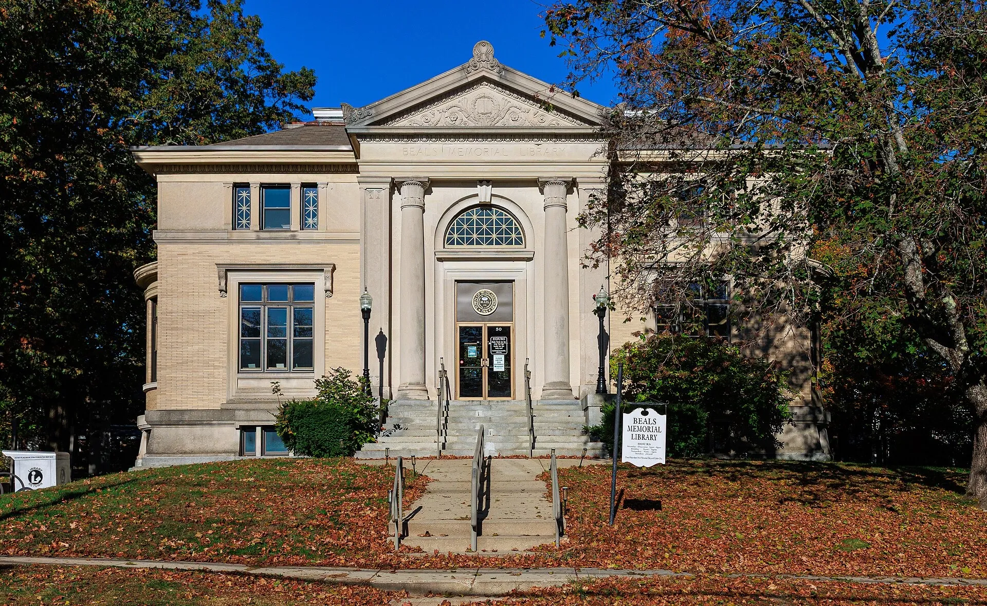 Beals Memorial Library, Winchendon, Massachusetts. Winchendon Town, MA.