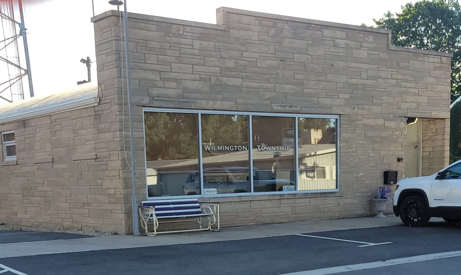 Wilmington Township building in Wilmington, Illinois.