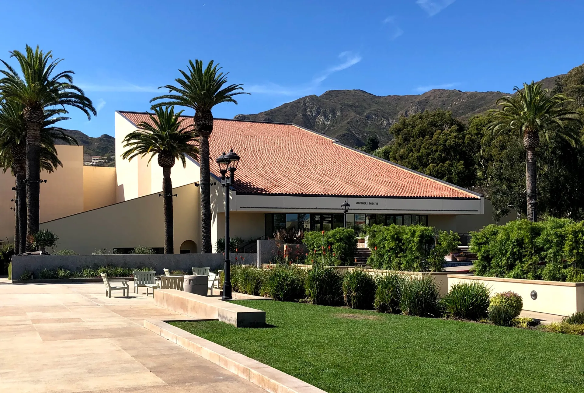 Smothers Theater on the Pepperdine University campus in Malibu, California, in 2019.