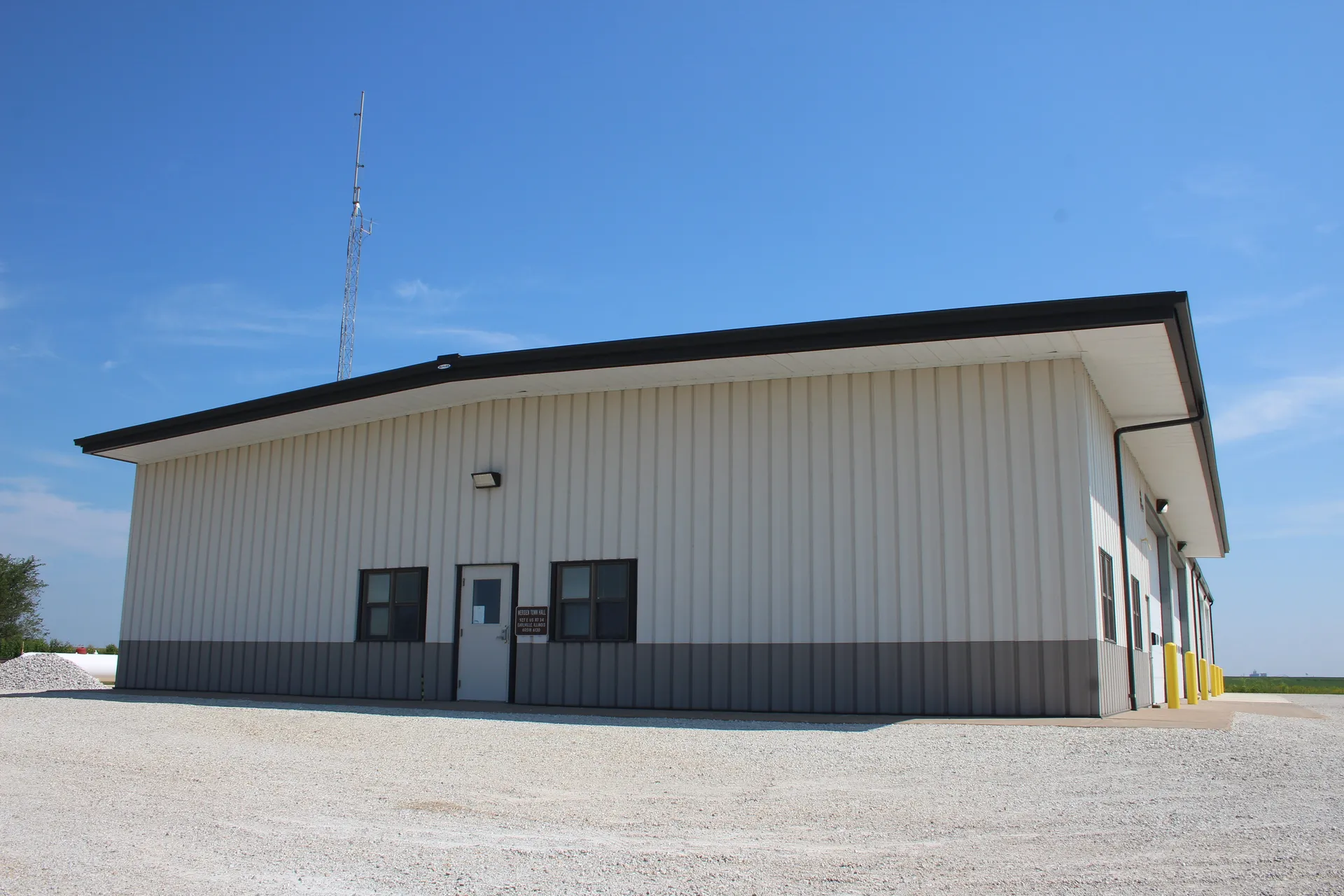 Meriden Township building in Illinois.