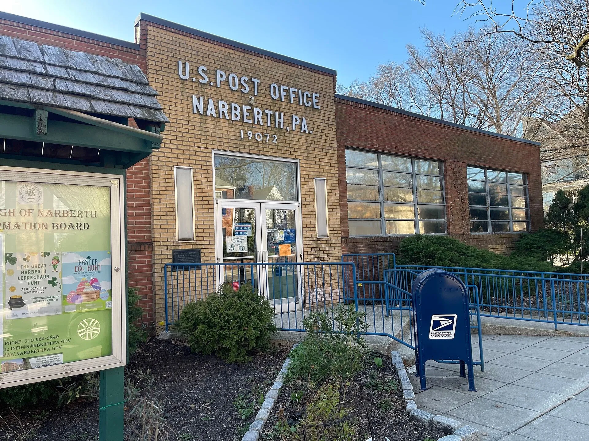 Narberth post office. Narberth, PA.
