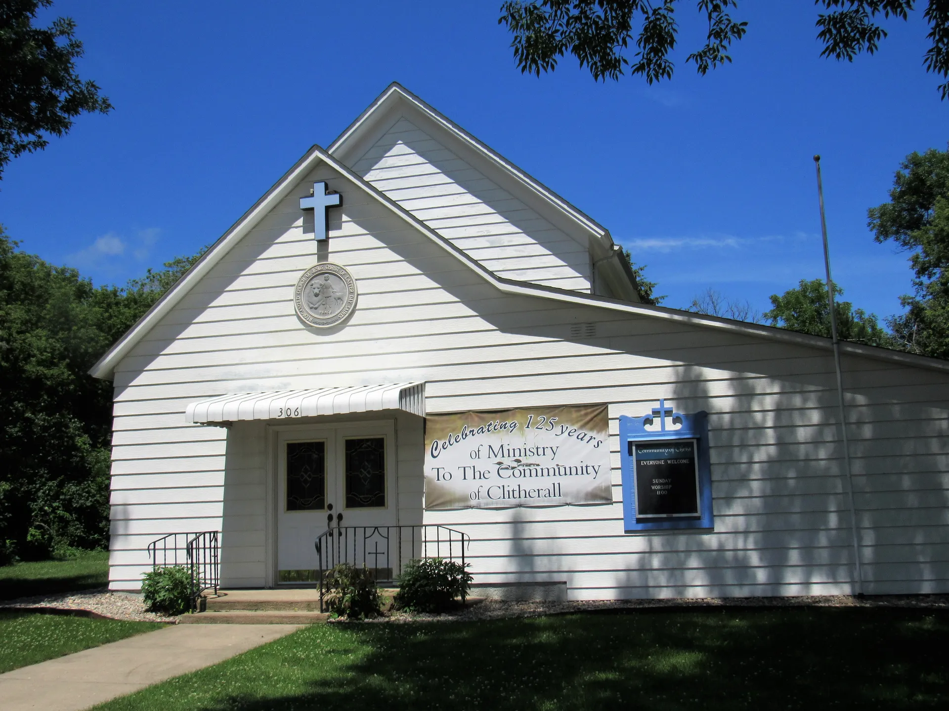 Community of Christ Church in Clitherall, Minnesota.