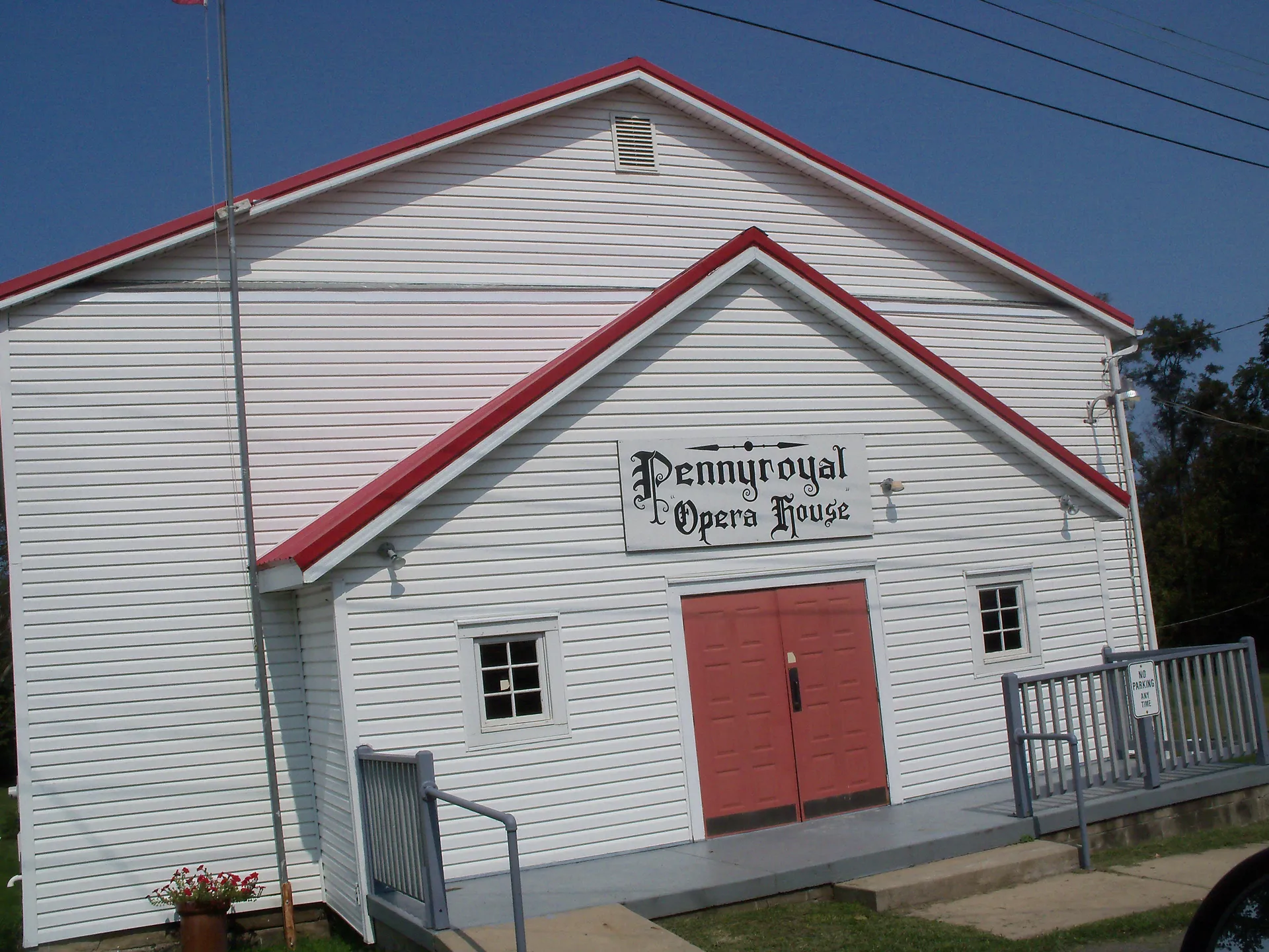 Historic Pennyroyal Opera House in Fairview, Ohio.