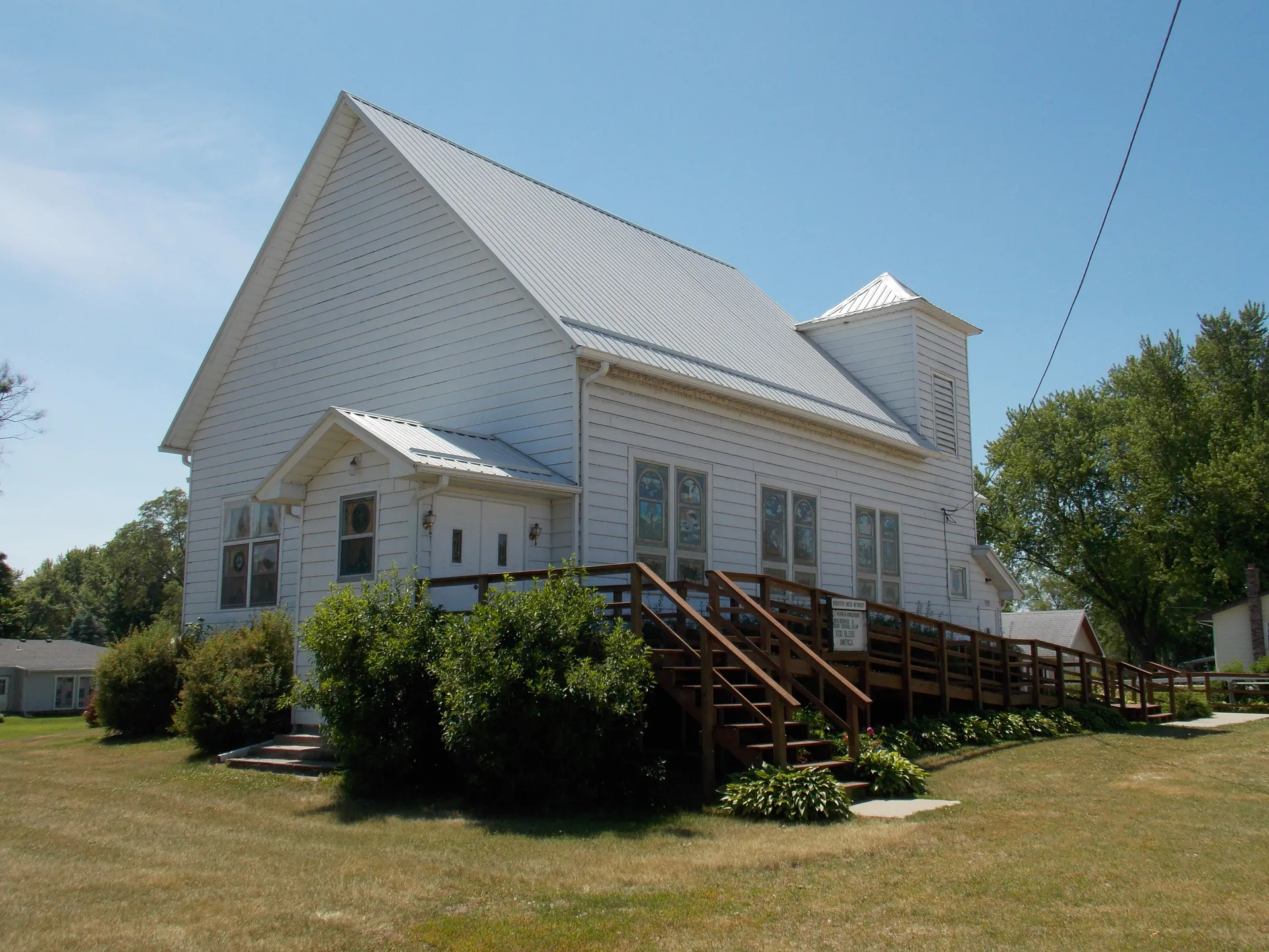 Rochester United Methodist Church in Rochester, Iowa.