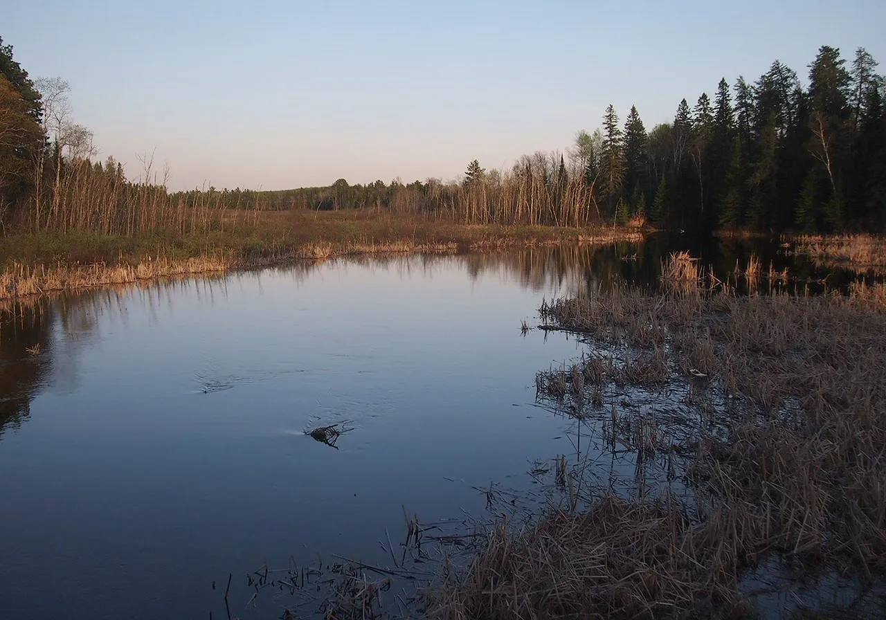 Sturgeon River in French Township, St. Louis County, Minnesota.