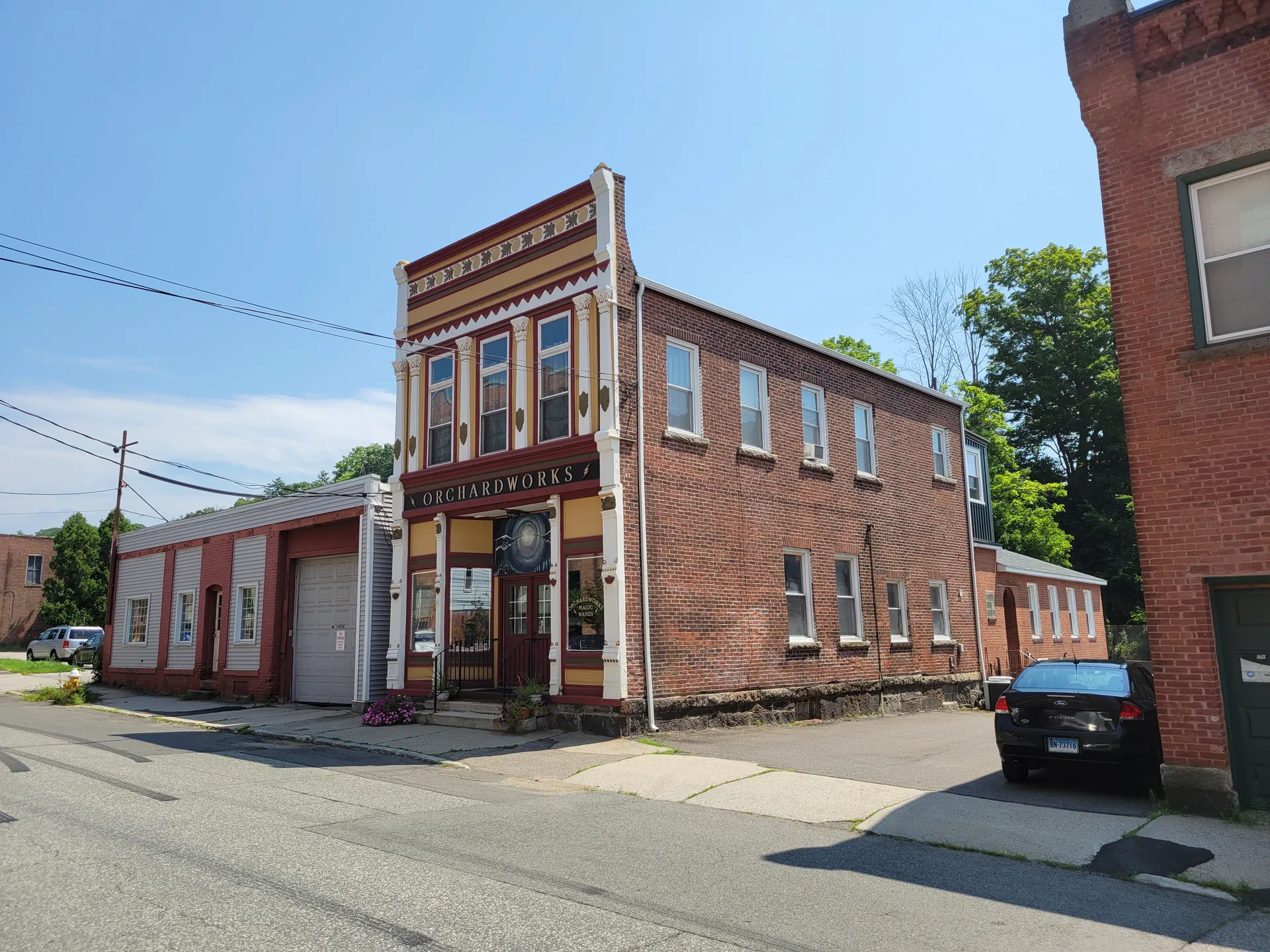 Orchard Works building in Stafford Springs, Connecticut.