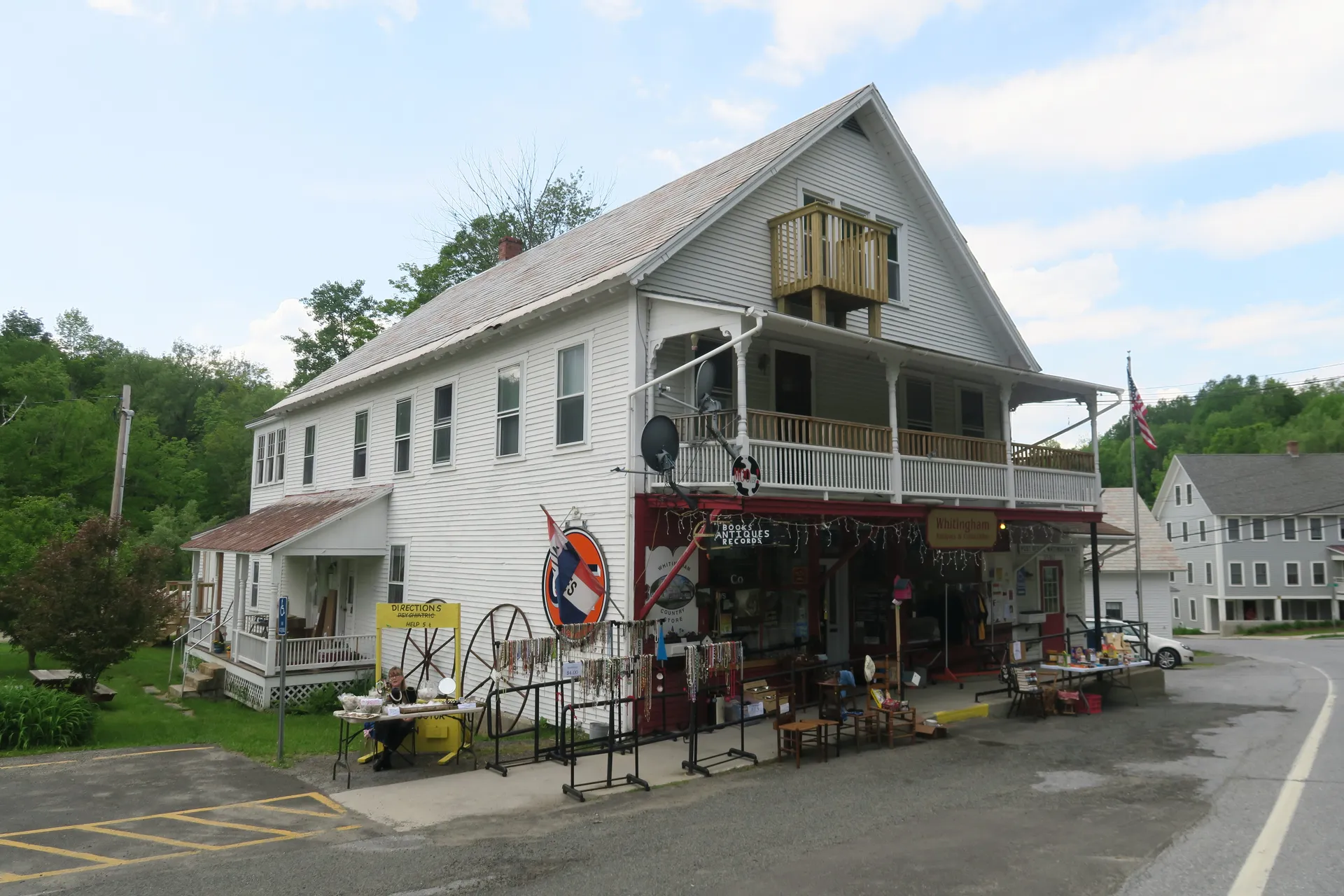 Whitingham Antiques and Collectibles shop in Whitingham, Vermont.