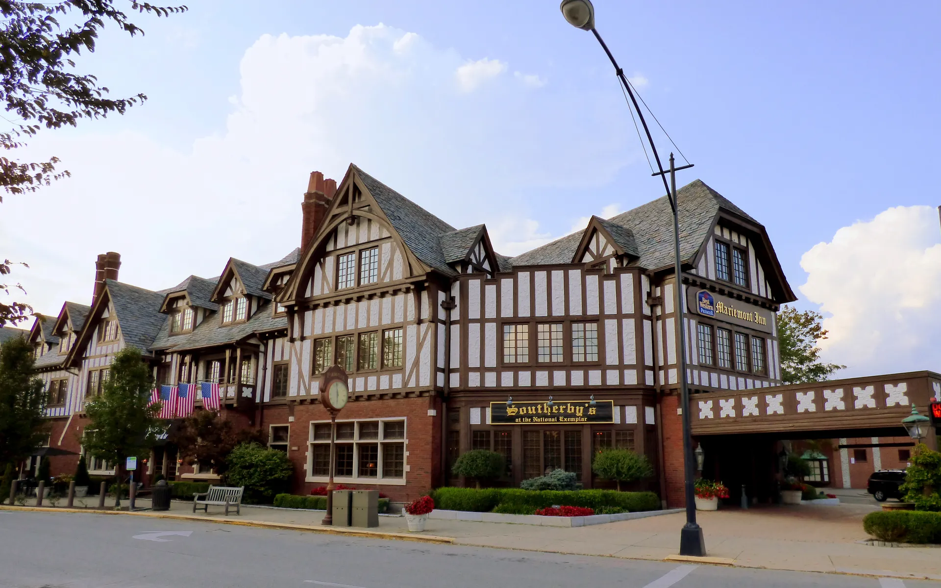Historic Mariemont Inn in Mariemont, Ohio.