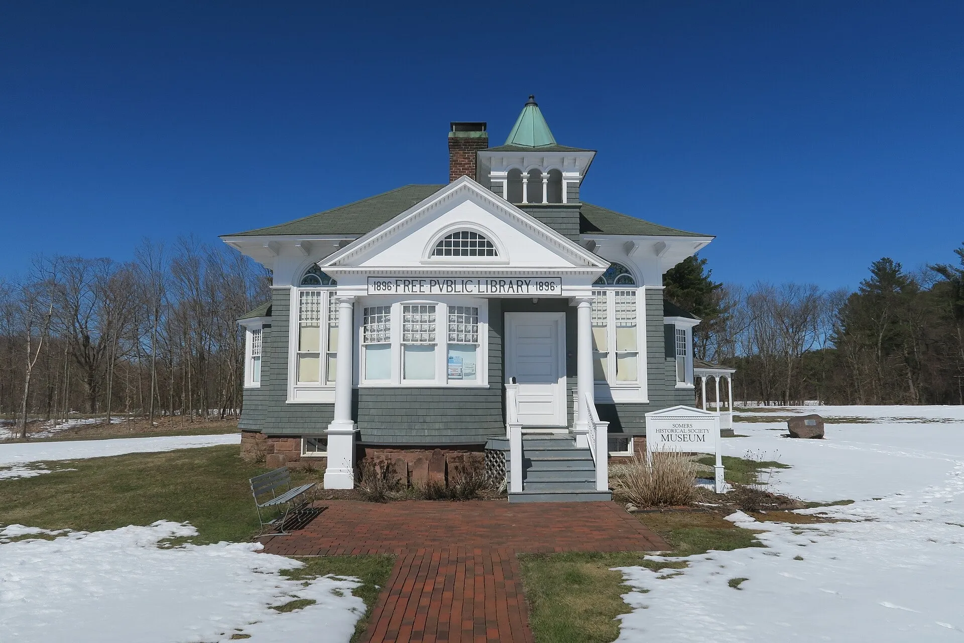 Free Public Library, Somers CT. Somers Town, CT.