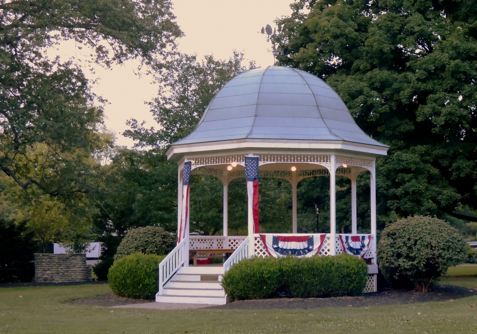 Terrace Park gazebo in Terrace Park, Ohio.
