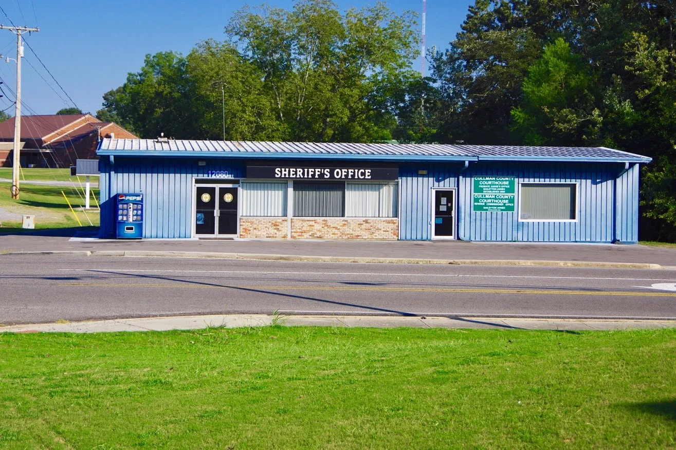 Cullman County Sheriff's Office (annex) in Baileyton, Alabama, United States.