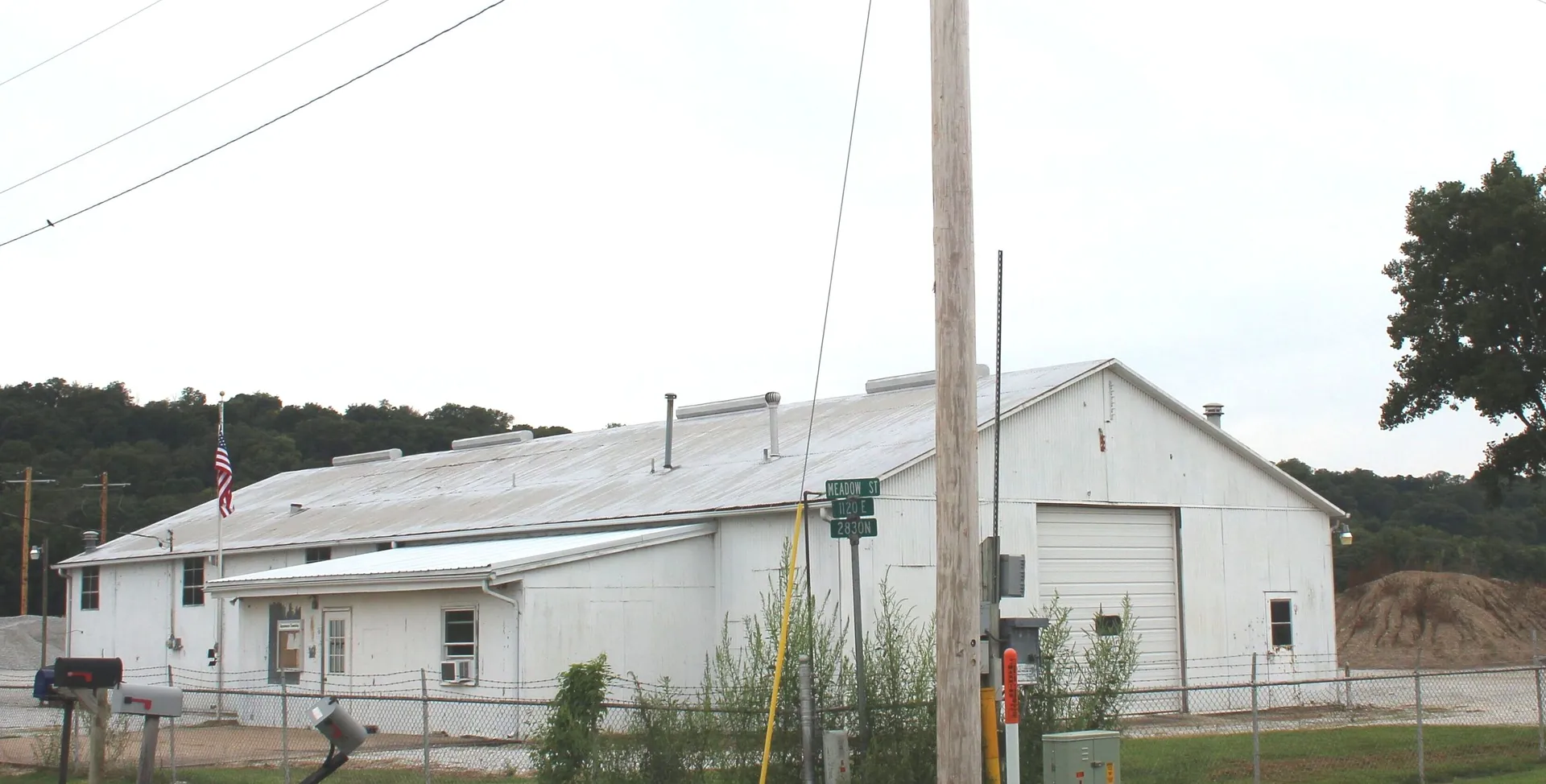 Appanoose Township building in Niota, Illinois.