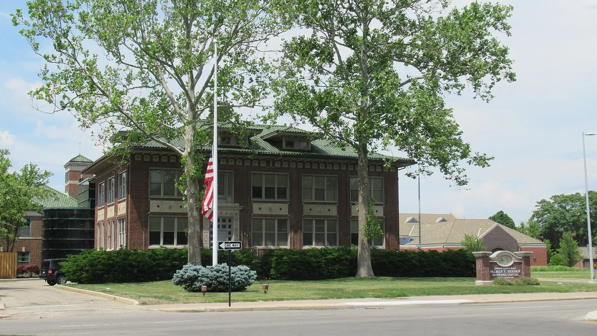 Grosse Pointe Park, MI municipal center. Grosse Pointe Park, MI.