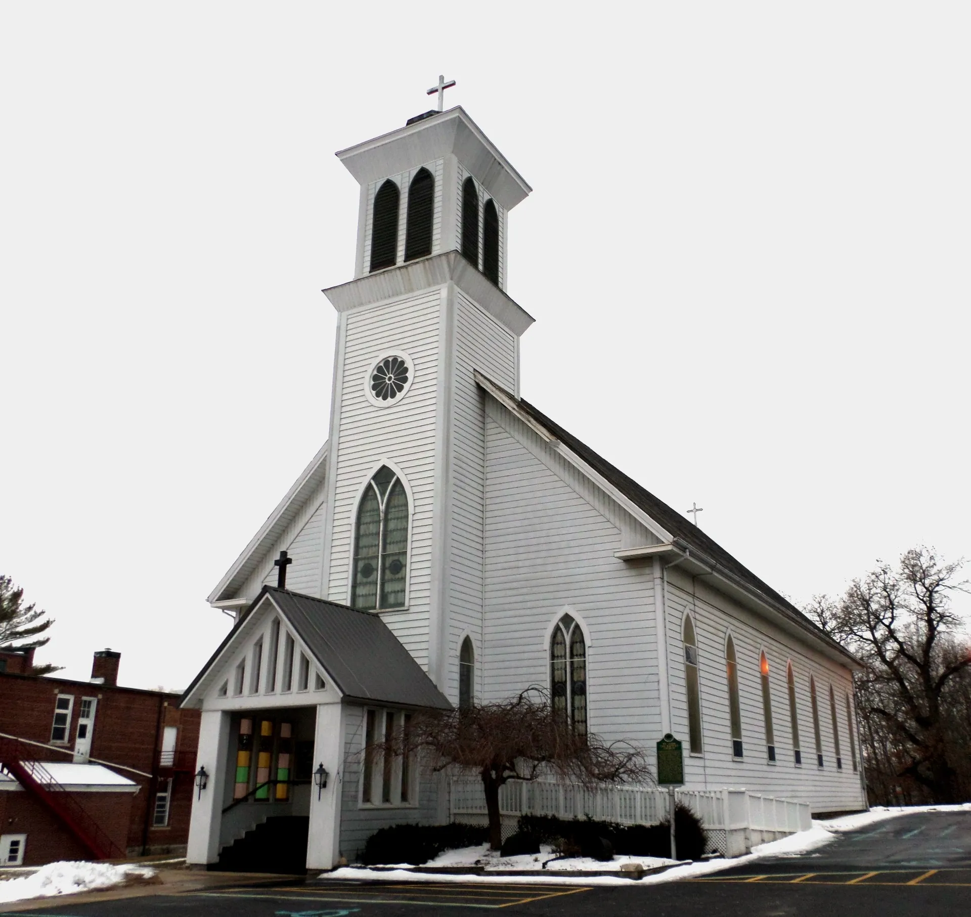 St. John the Baptist Church in Hubbardston, Michigan.