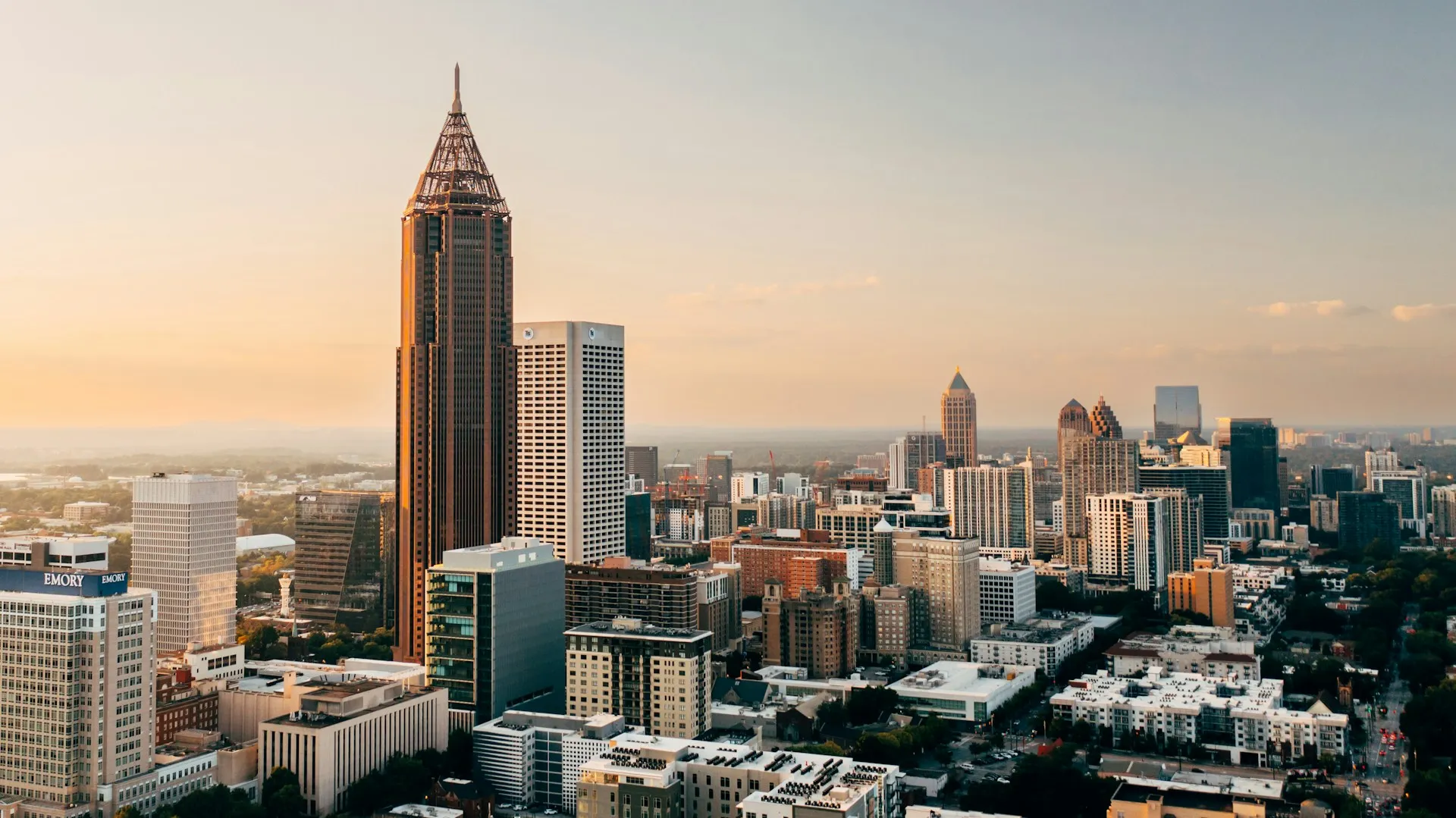 a city with tall buildings — Atlanta, GA