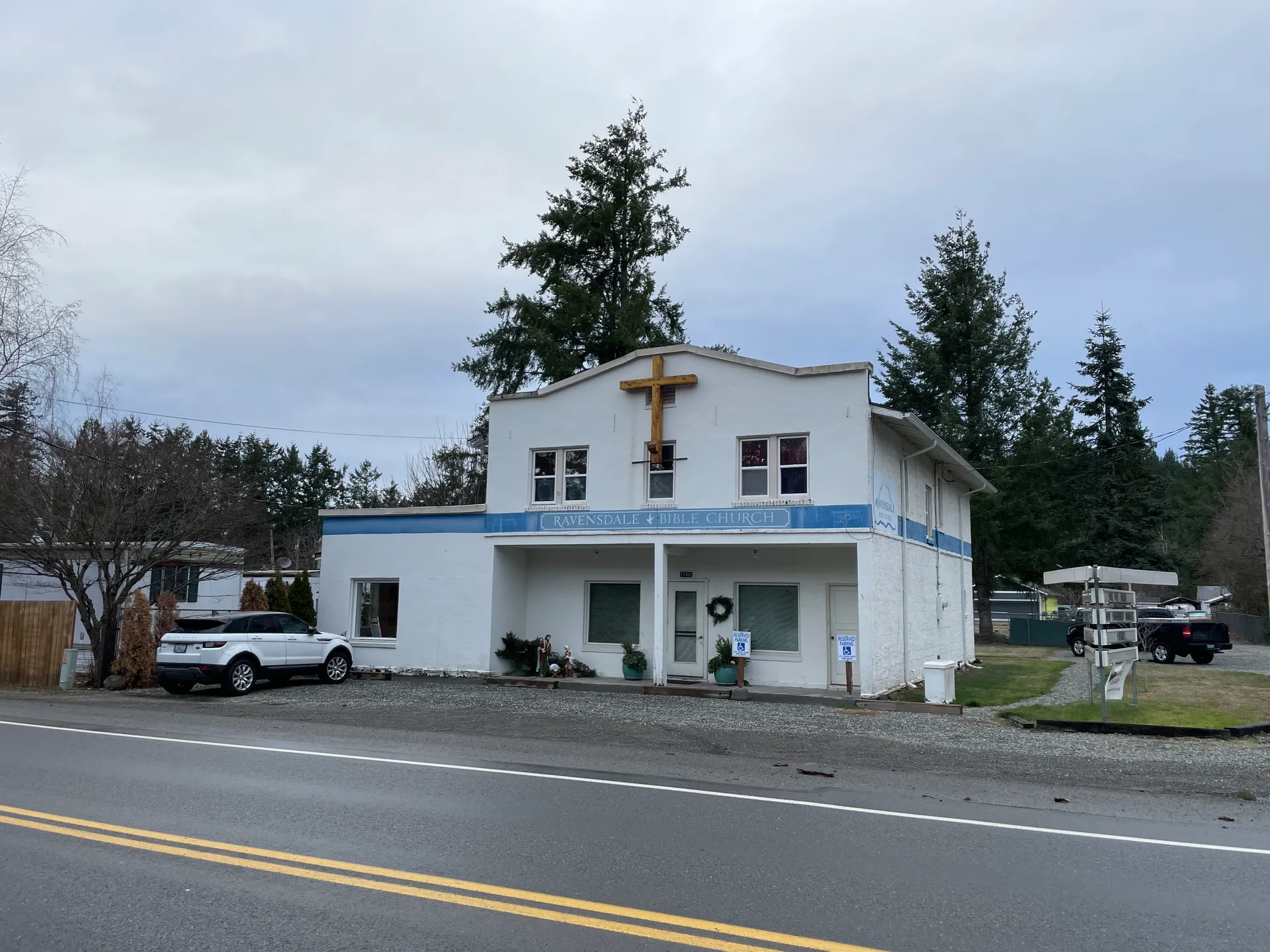 Ravensdale Bible Church in Ravensdale, Washington.