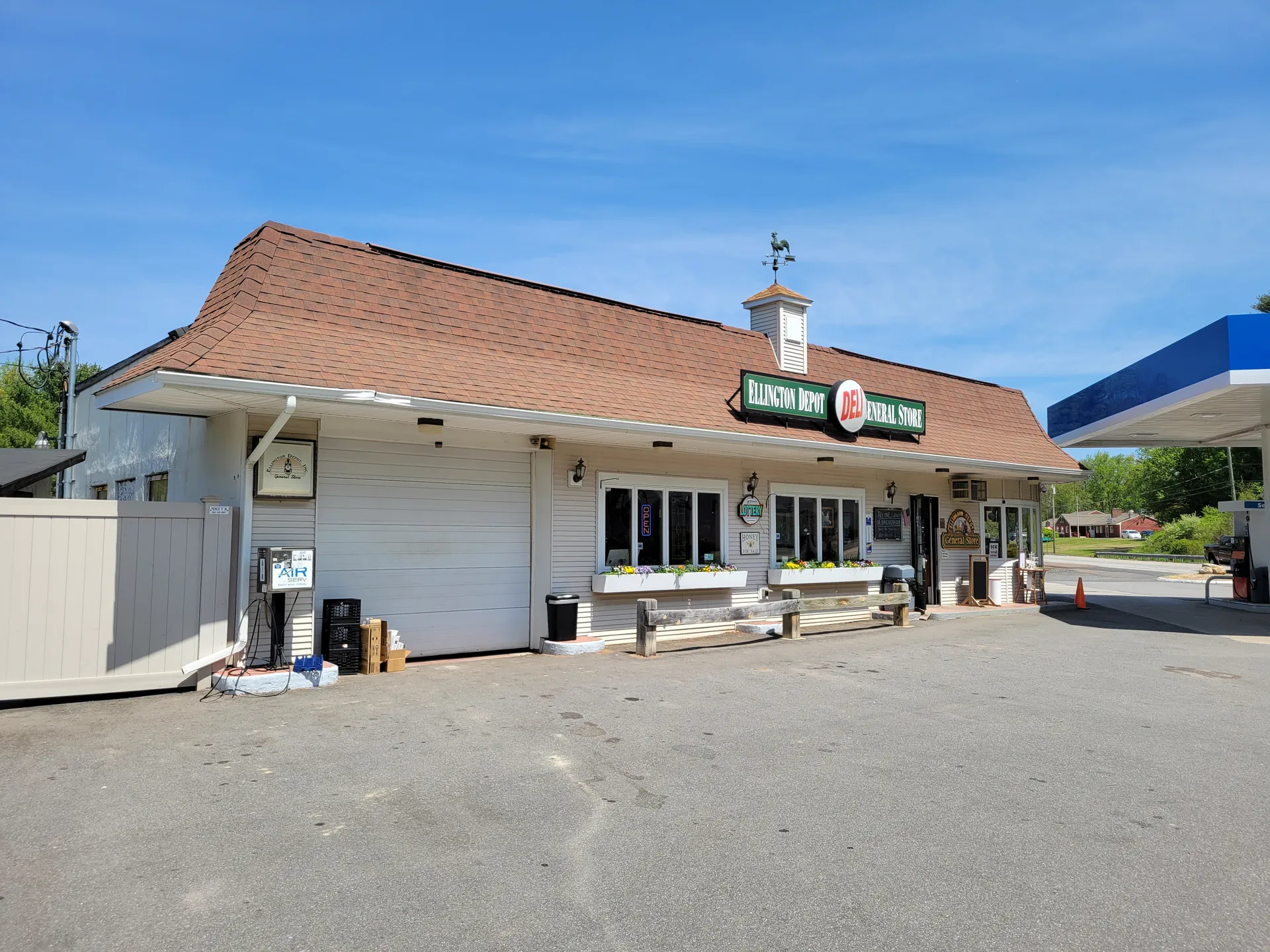 Ellington Depot General Store in Crystal Lake, Connecticut.