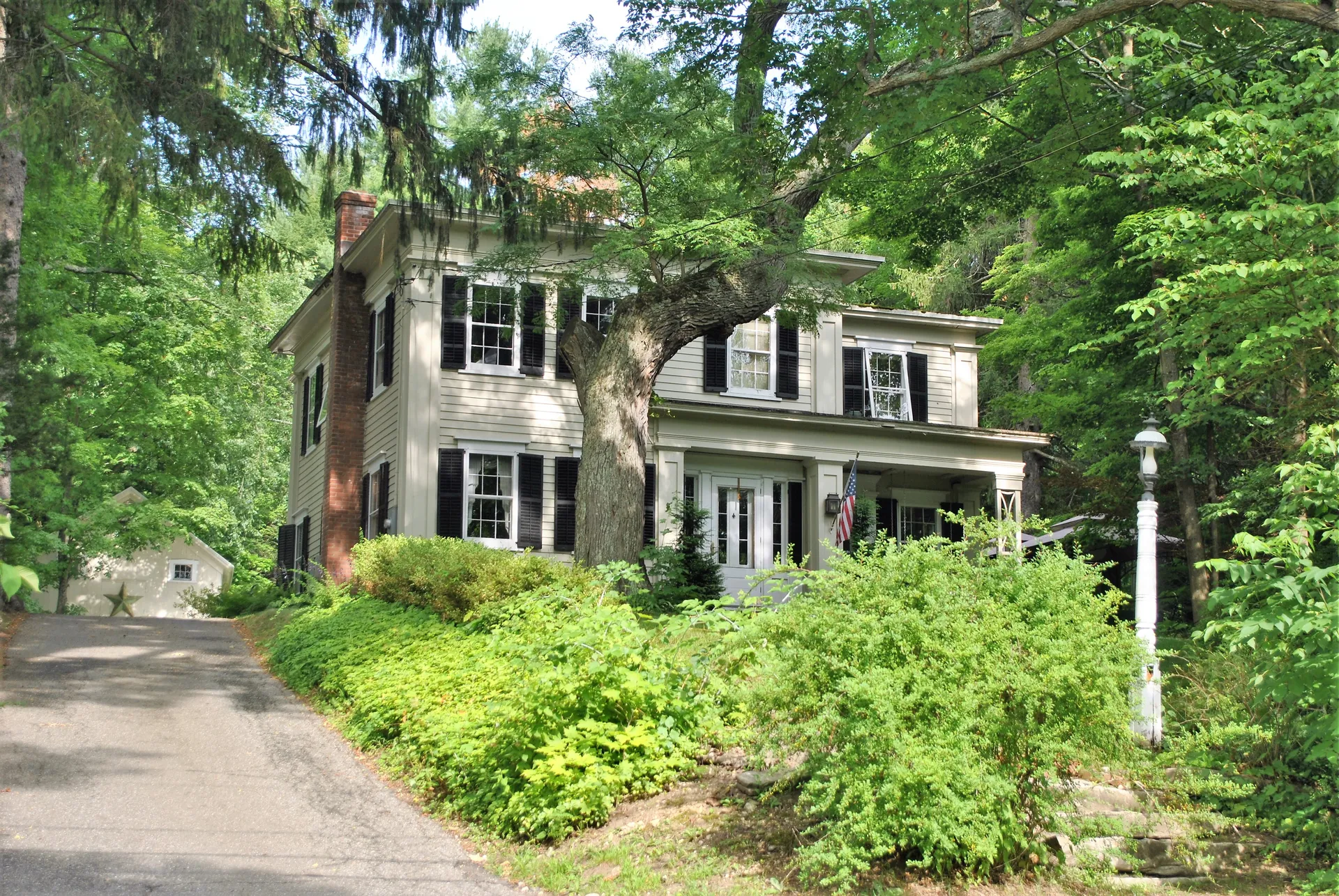 Historic house in Gaylordsville, Connecticut.
