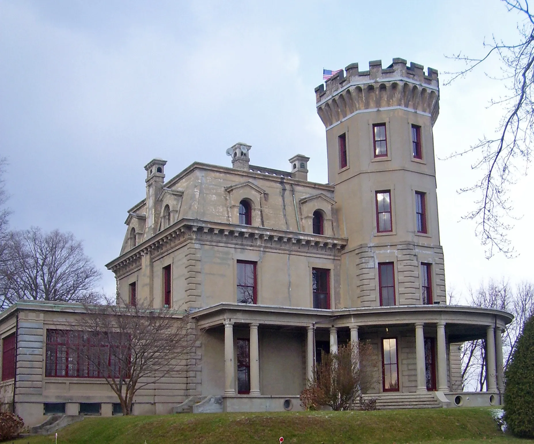William E Ward House, Rye Brook, NY-Greenwich, CT. Rye Brook, NY.