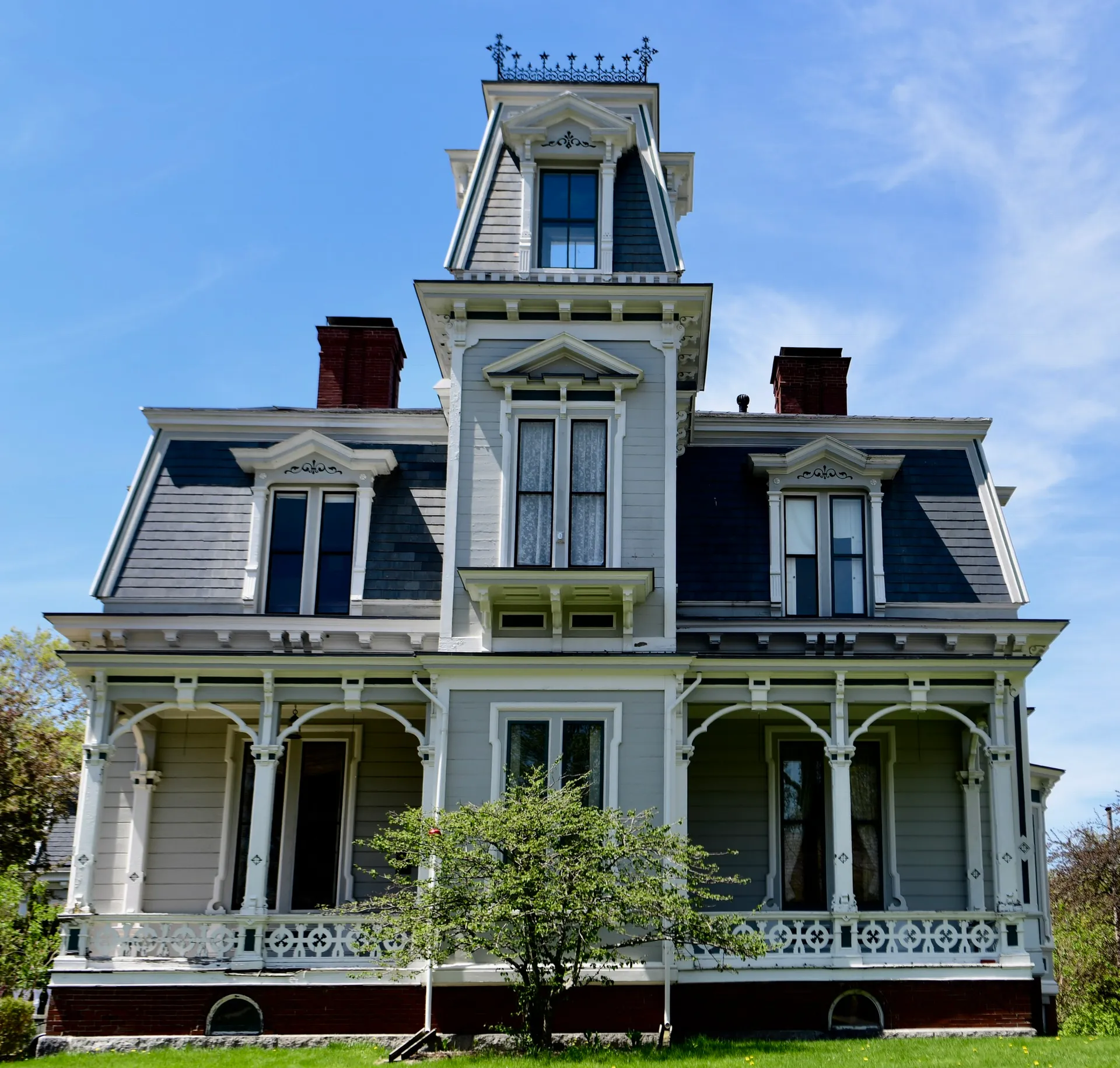 Victorian Jones P. Veazie House in Veazie, Maine.