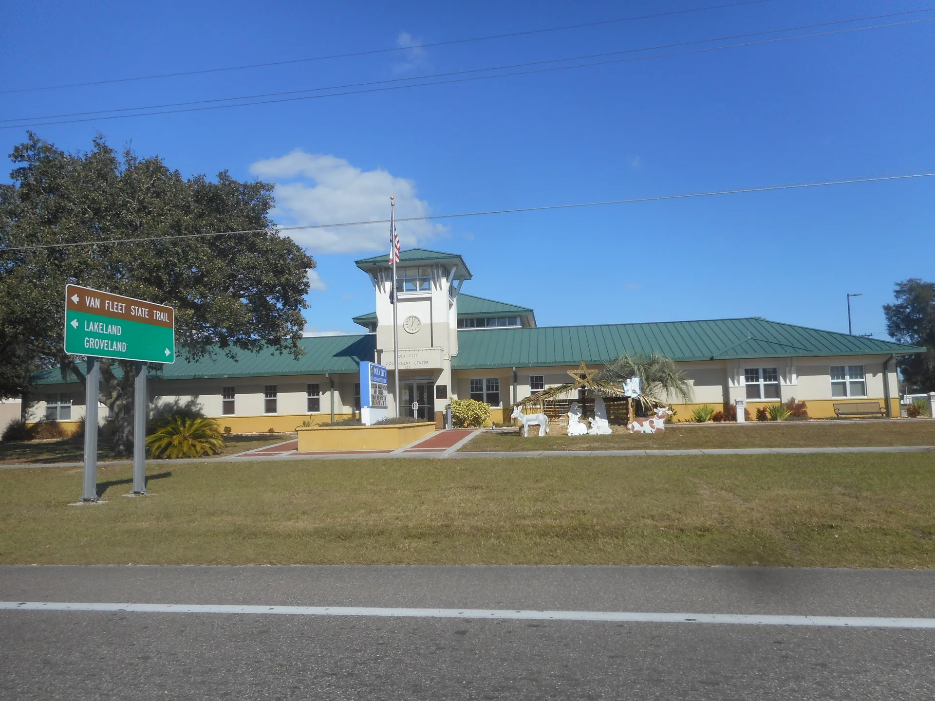 The Polk City Government Center in Polk City, Florida.
