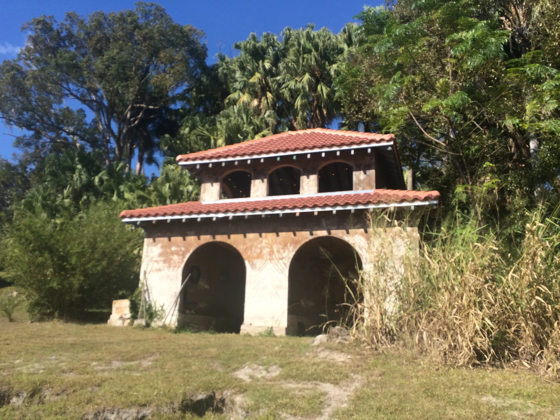 The boathouse at the James Laughlin House , in Zellwood, Florida