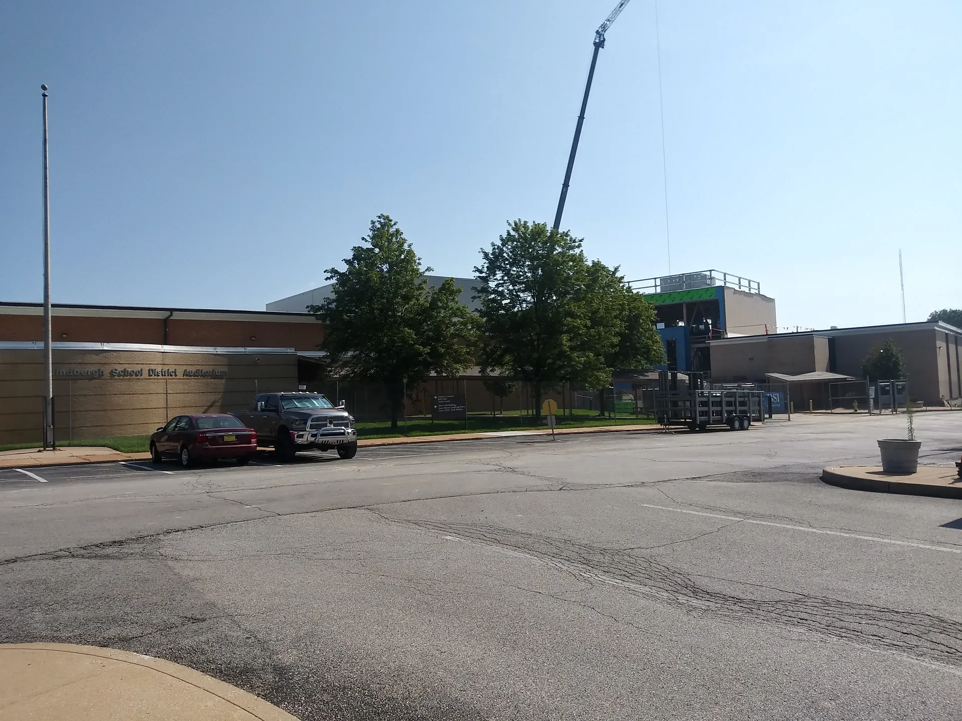 Lindbergh High School campus in Sappington, Missouri.