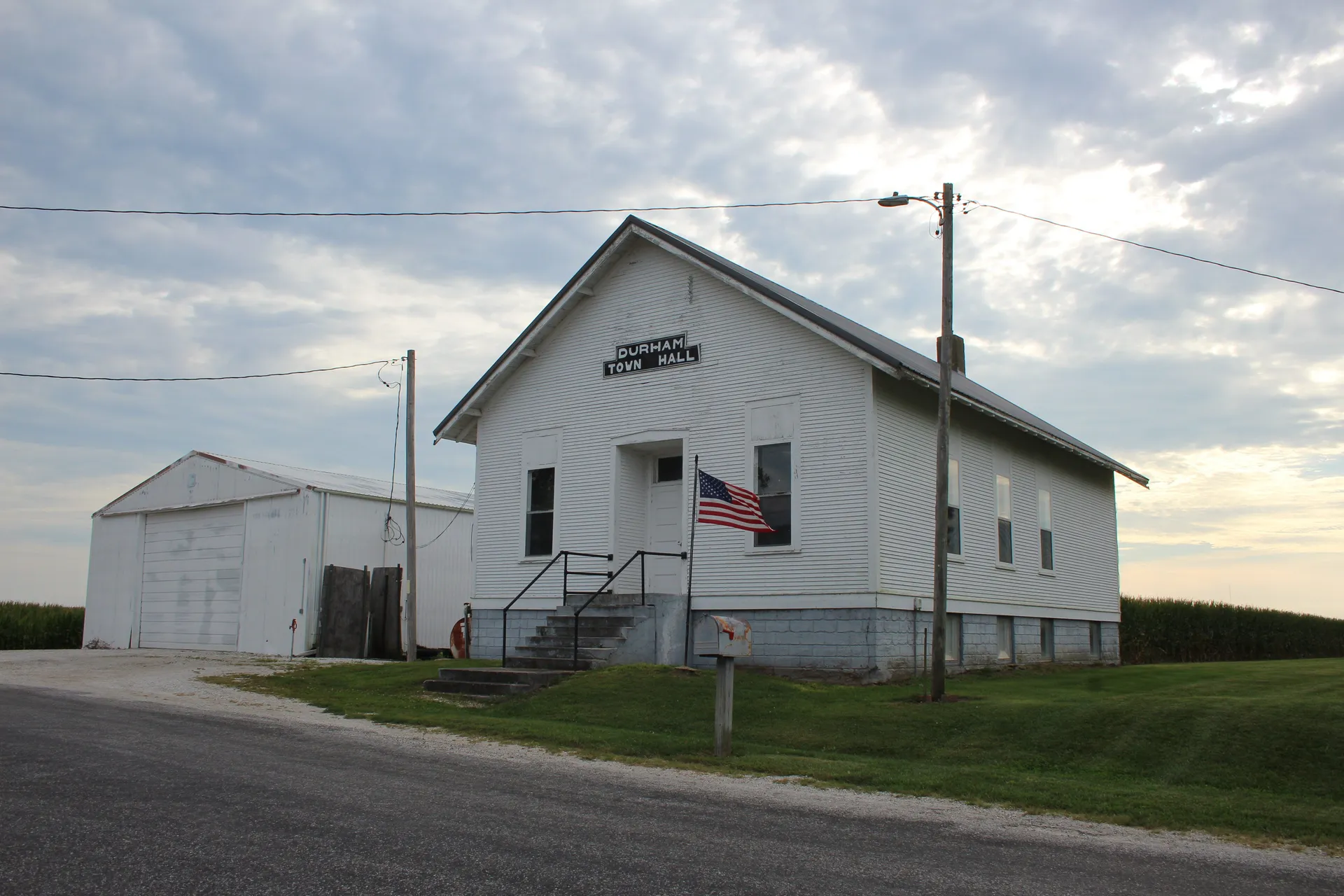 Durham Township building in Illinois.