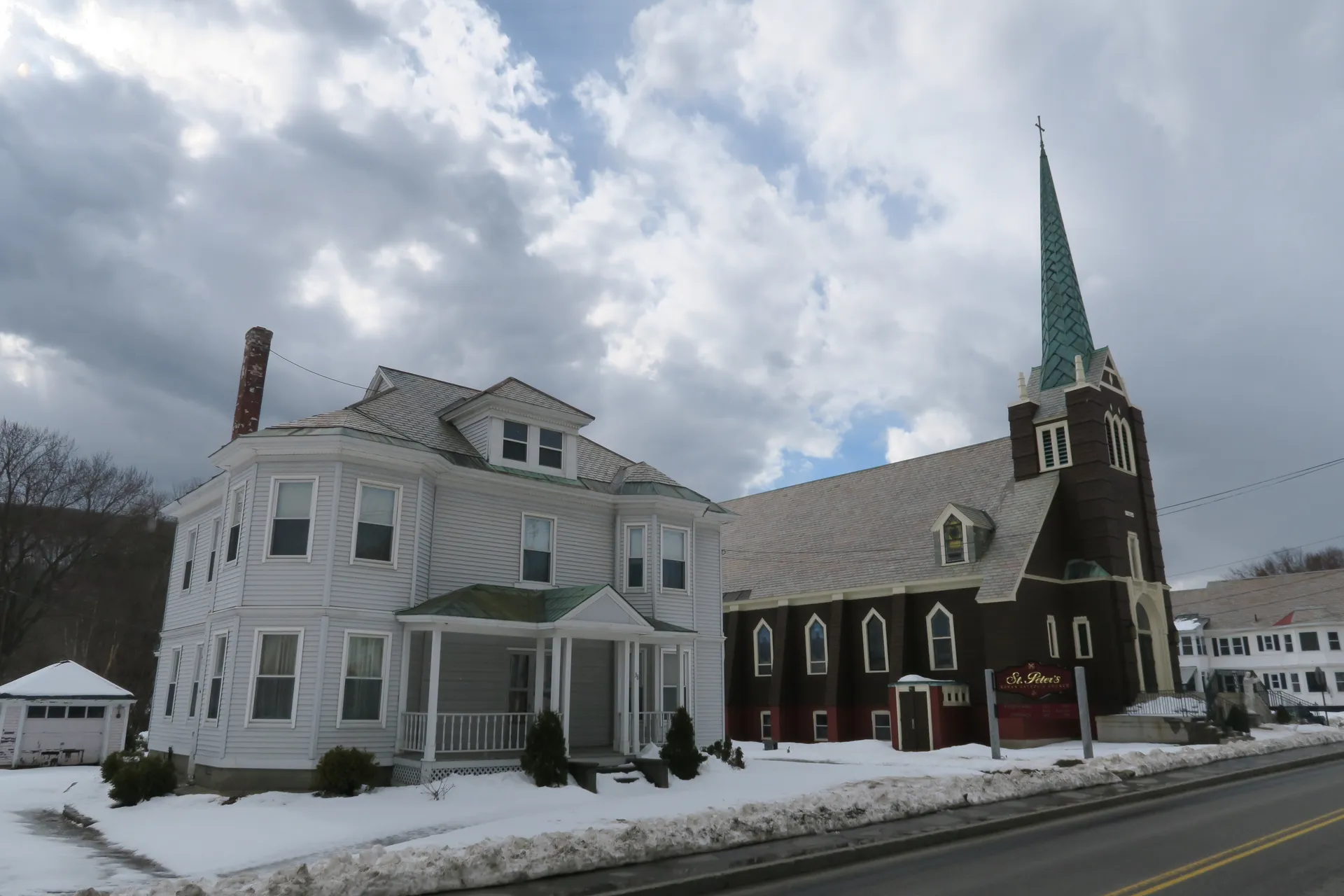 St. Peter's Roman Catholic Church in North Walpole, New Hampshire.
